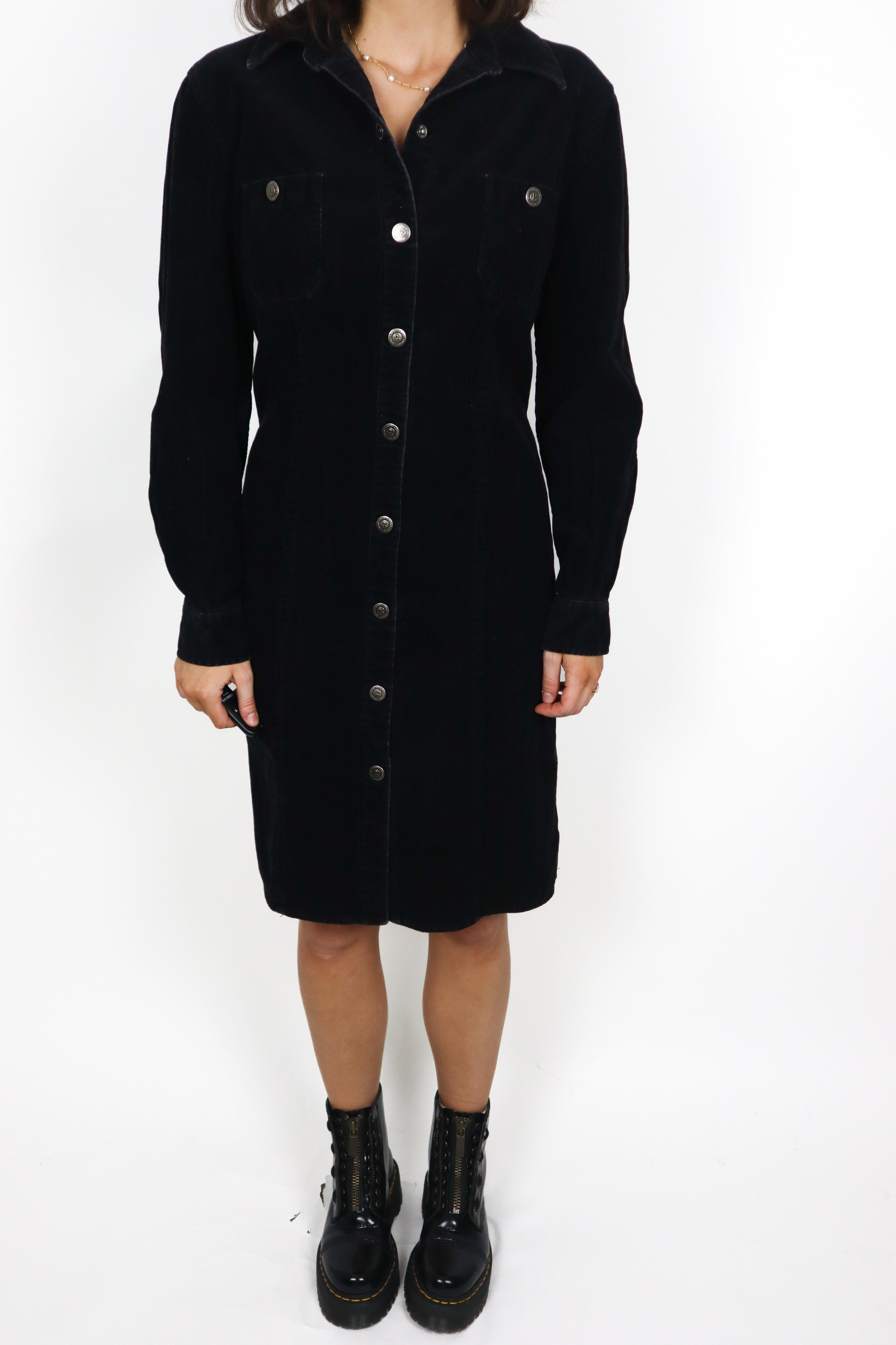 Vintage x Corduroy Dress (M)