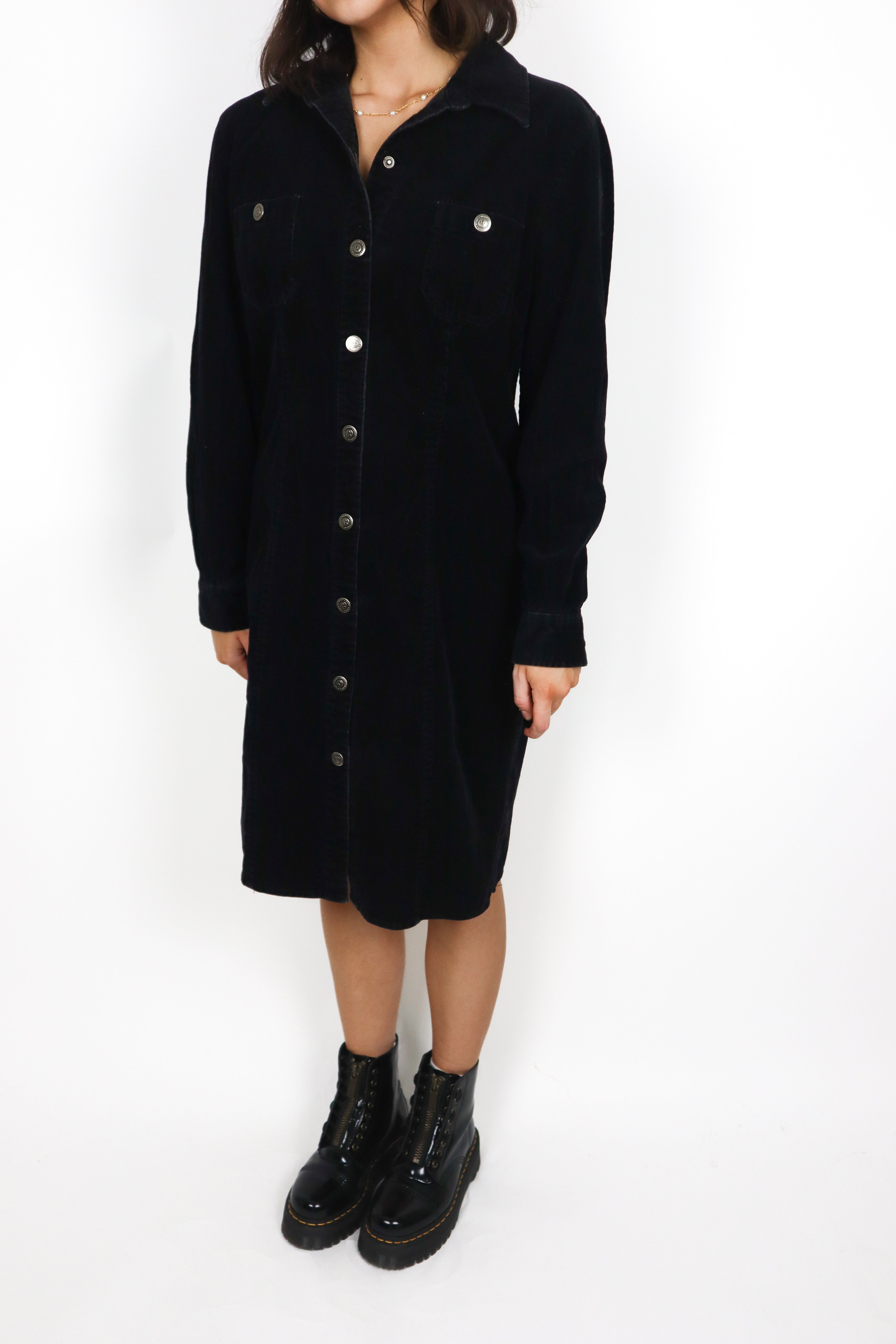 Vintage x Corduroy Dress (M)
