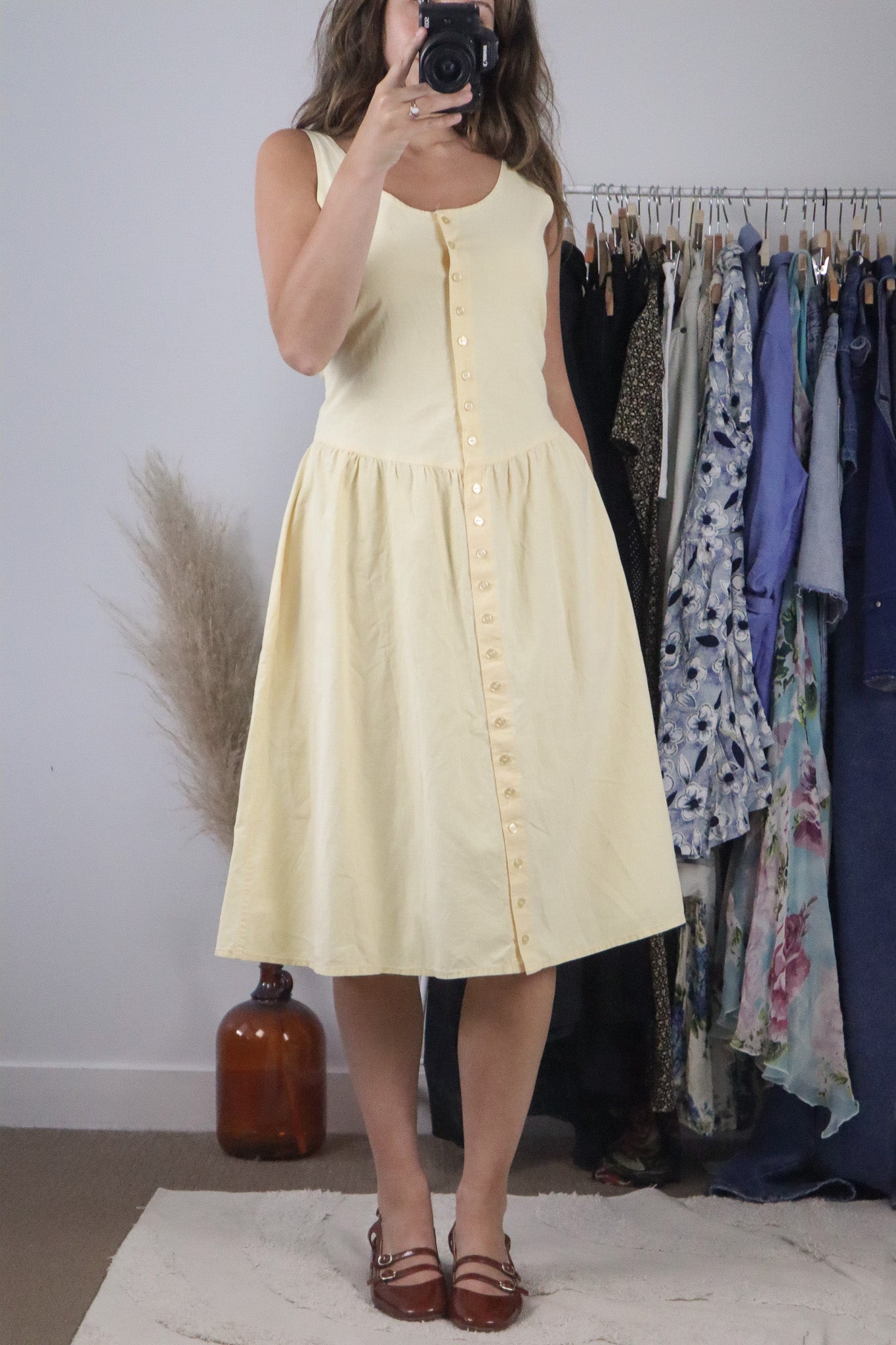 Made in USA x Vintage x Button Up Dress (6)