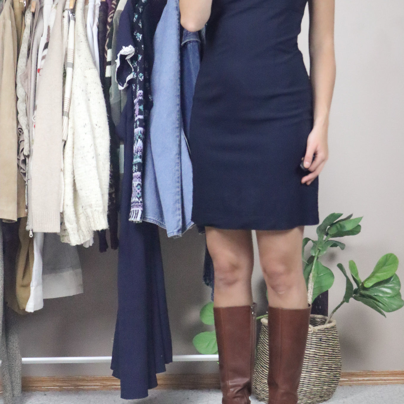 Made in Canada x Vintage x Flower Dress (S)