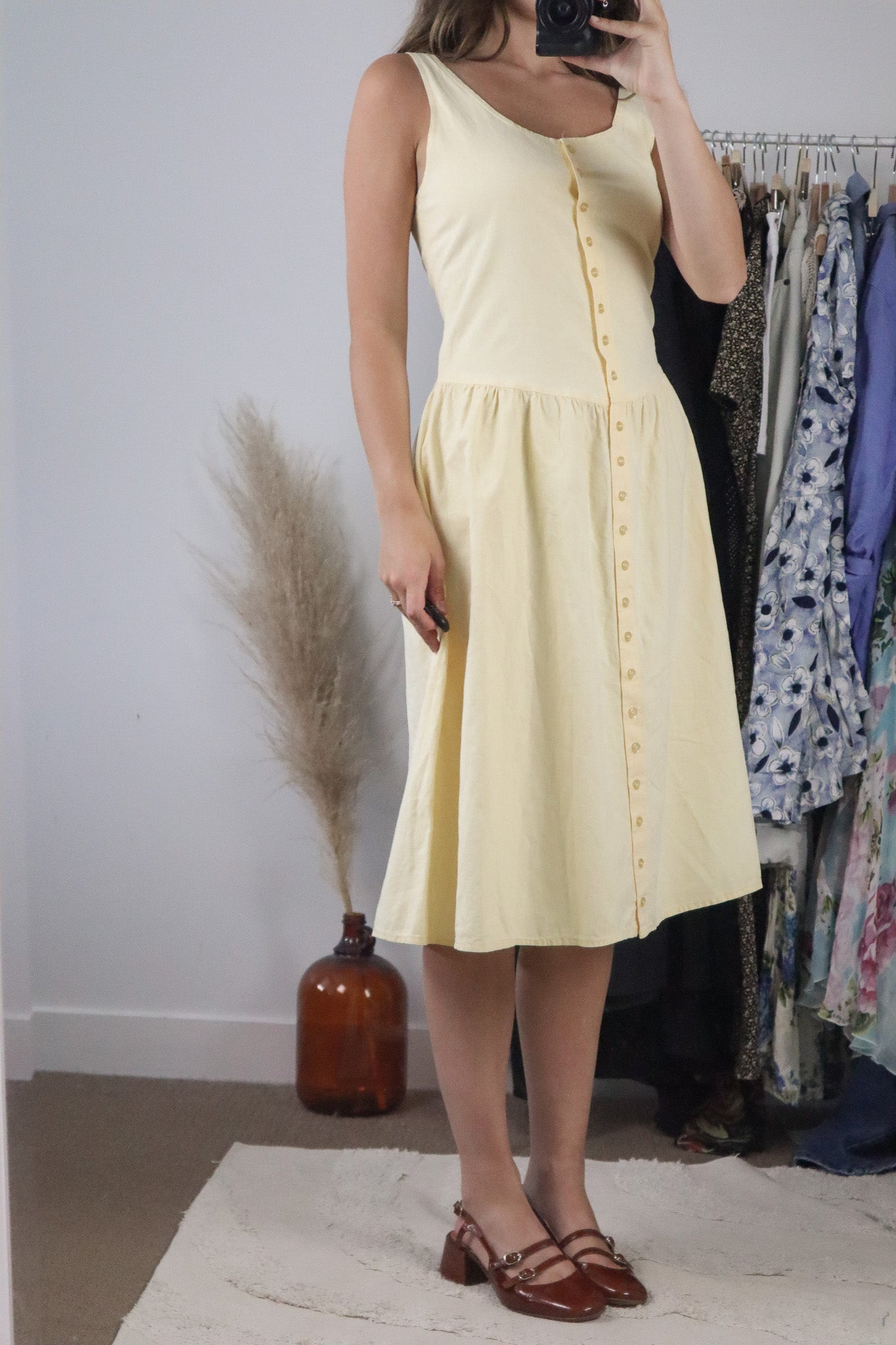 Made in USA x Vintage x Button Up Dress (6)