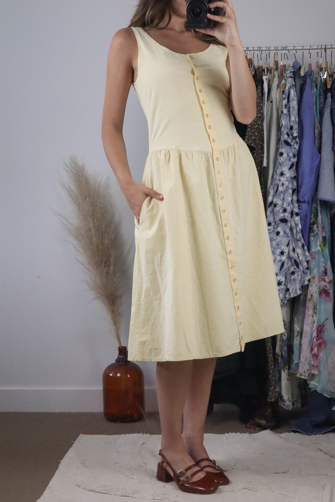 Made in USA x Vintage x Button Up Dress (6)