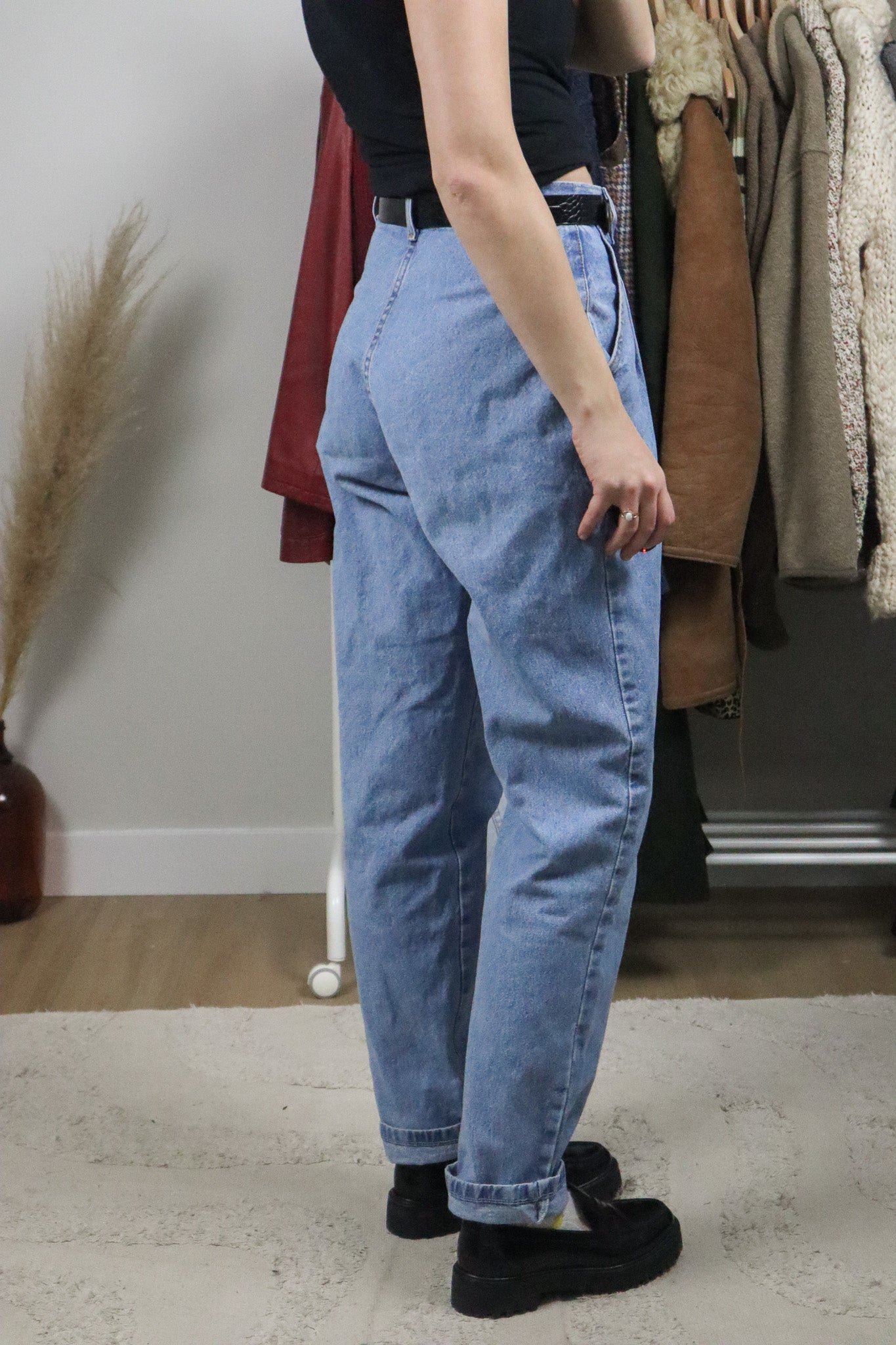 Made in Canada x Vintage x Pleated Jeans (6/8)
