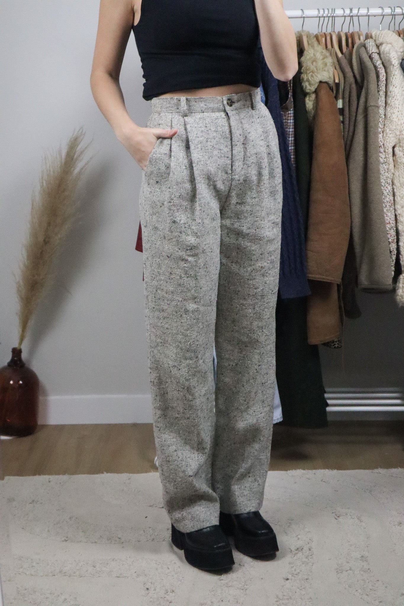 Deadstock x Tory Burch x Linen & Wool Blend Pants (4)
