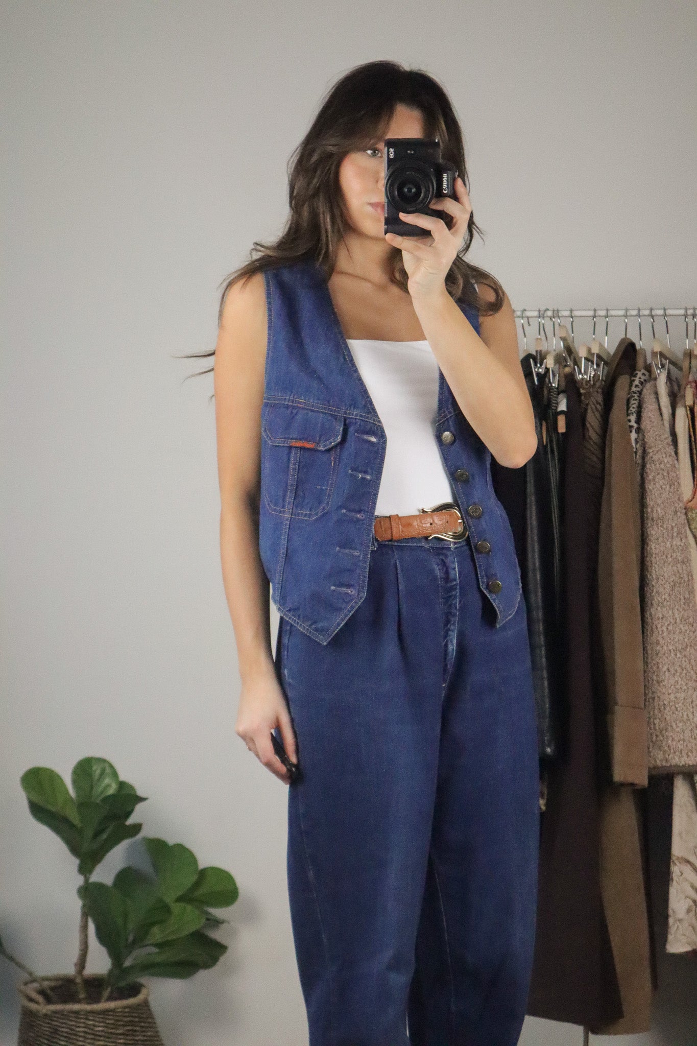 Vintage 70s x Denim Vest (M)