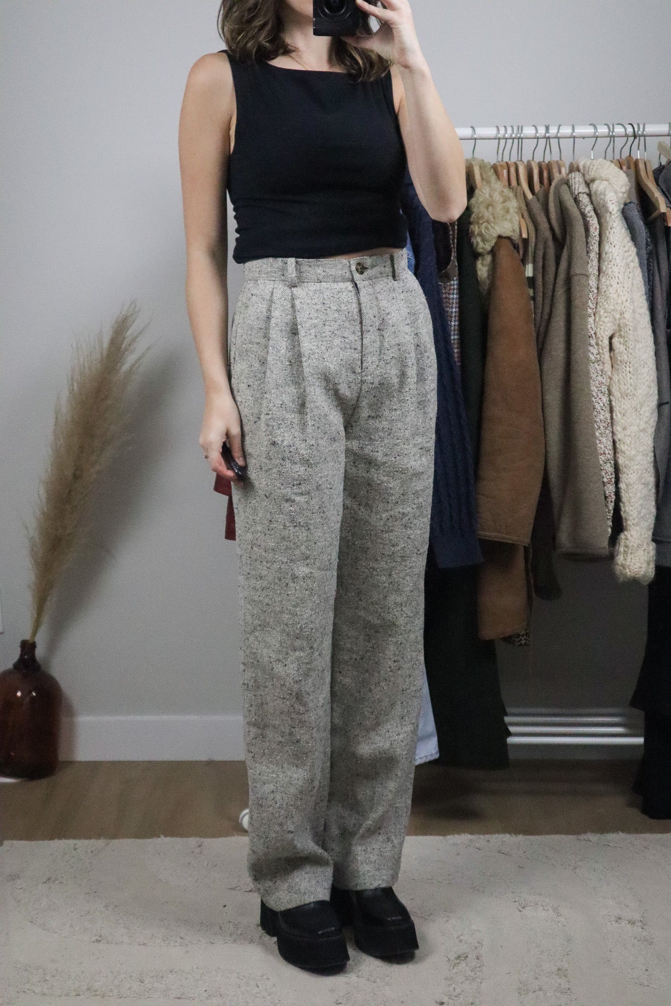 Deadstock x Tory Burch x Linen & Wool Blend Pants (4)