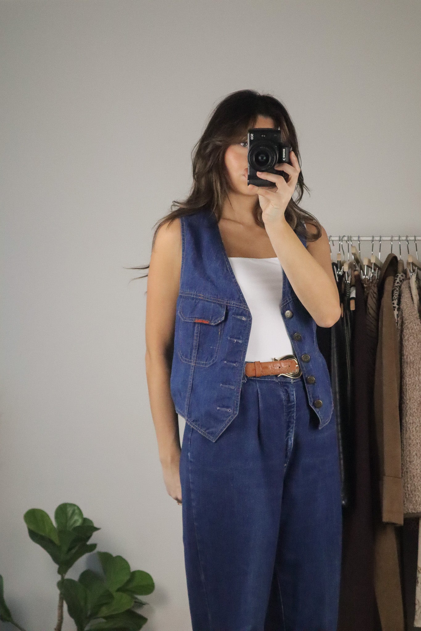 Vintage 70s x Denim Vest (M)