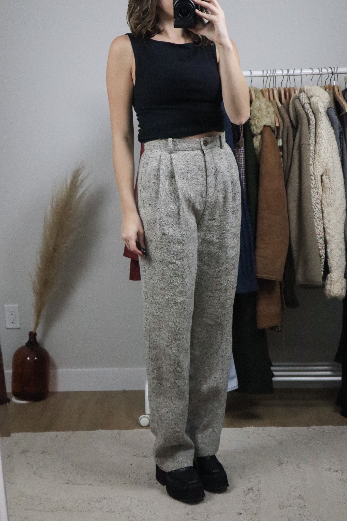 Deadstock x Tory Burch x Linen & Wool Blend Pants (4)
