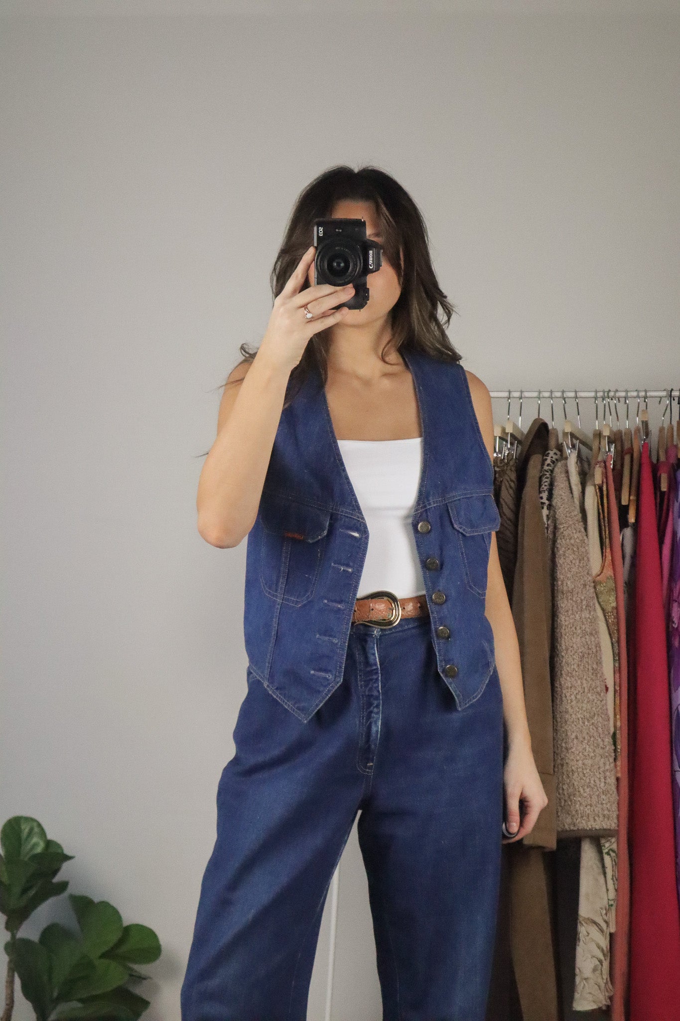 Vintage 70s x Denim Vest (M)