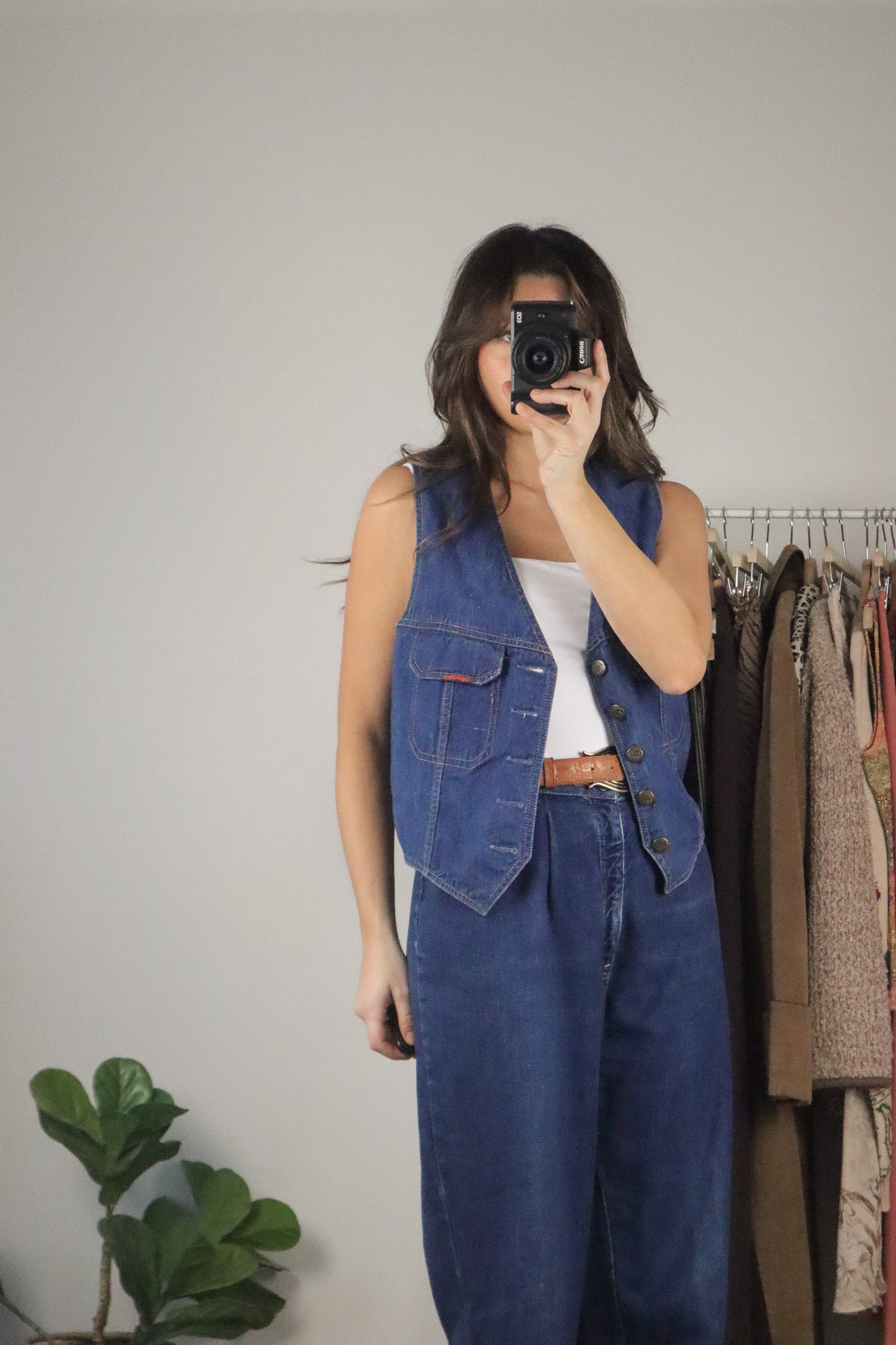 Vintage 70s x Denim Vest (M)