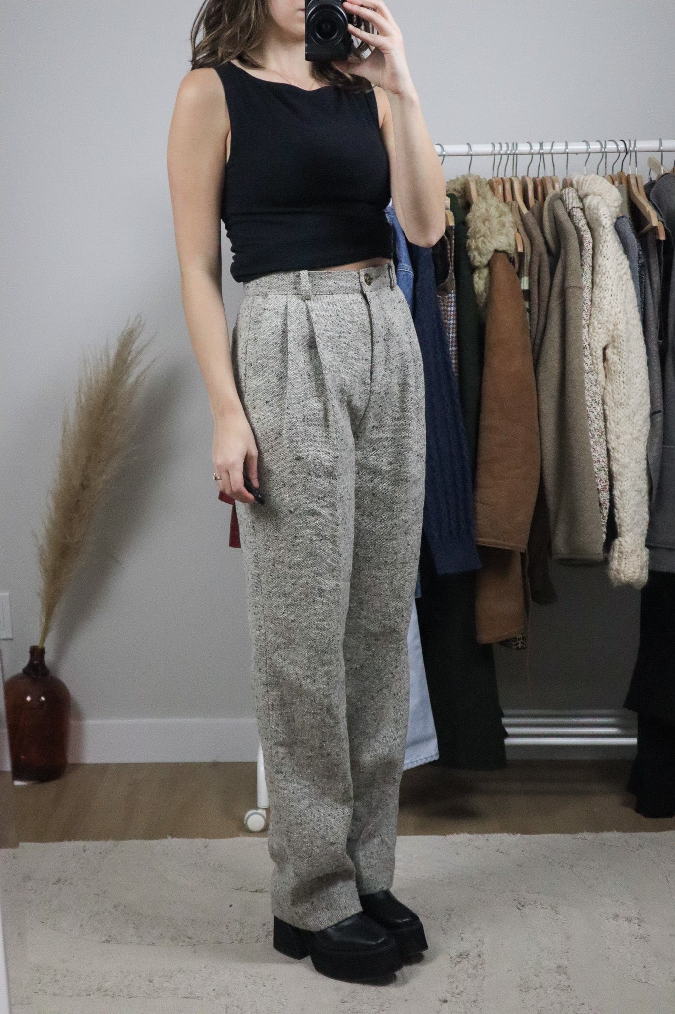 Deadstock x Tory Burch x Linen & Wool Blend Pants (4)