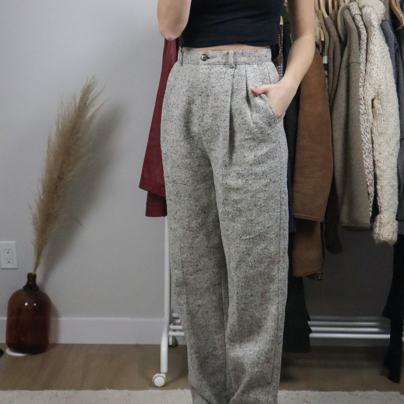 Deadstock x Tory Burch x Linen & Wool Blend Pants (4)