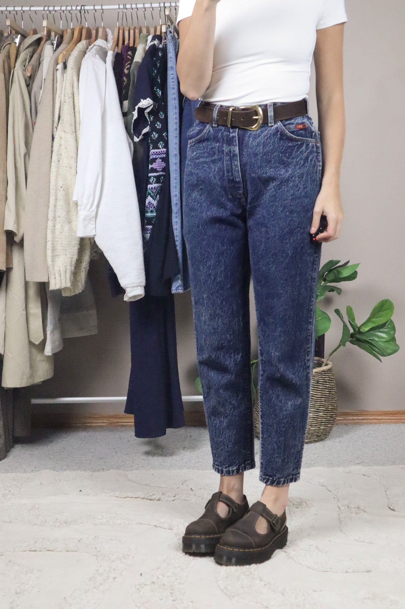 Made in USA x Vintage x Lee Acid Wash Jeans (2)