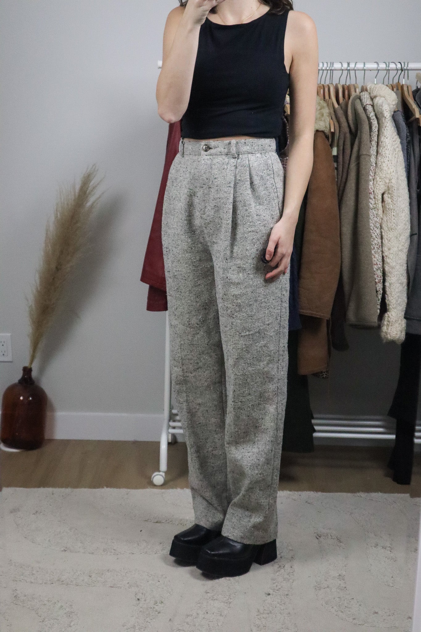 Deadstock x Tory Burch x Linen & Wool Blend Pants (4)