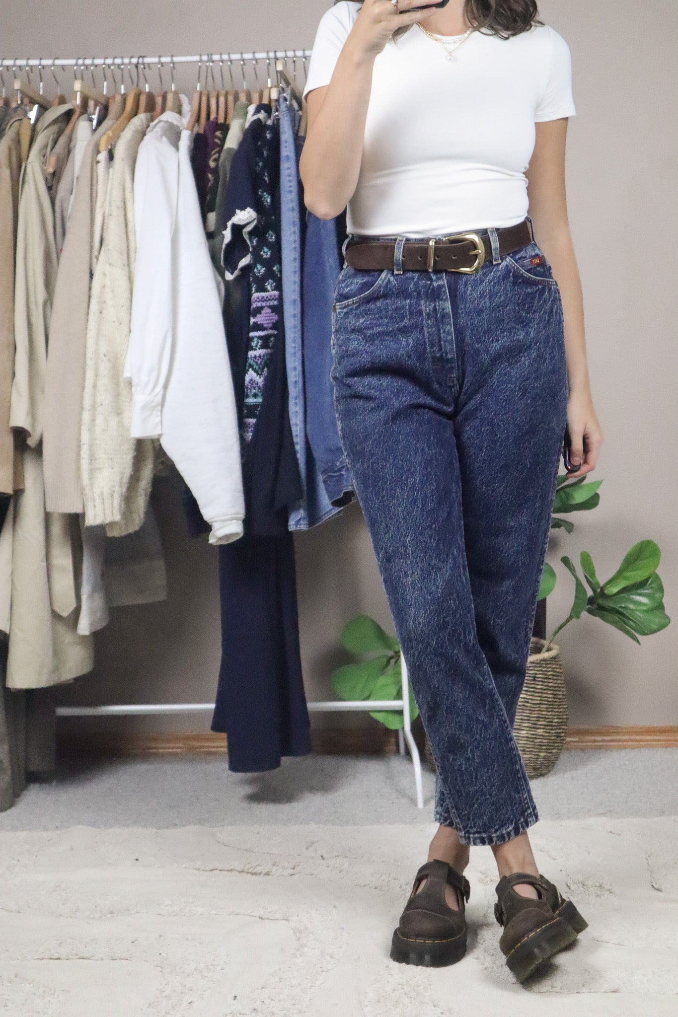 Made in USA x Vintage x Lee Acid Wash Jeans (2)