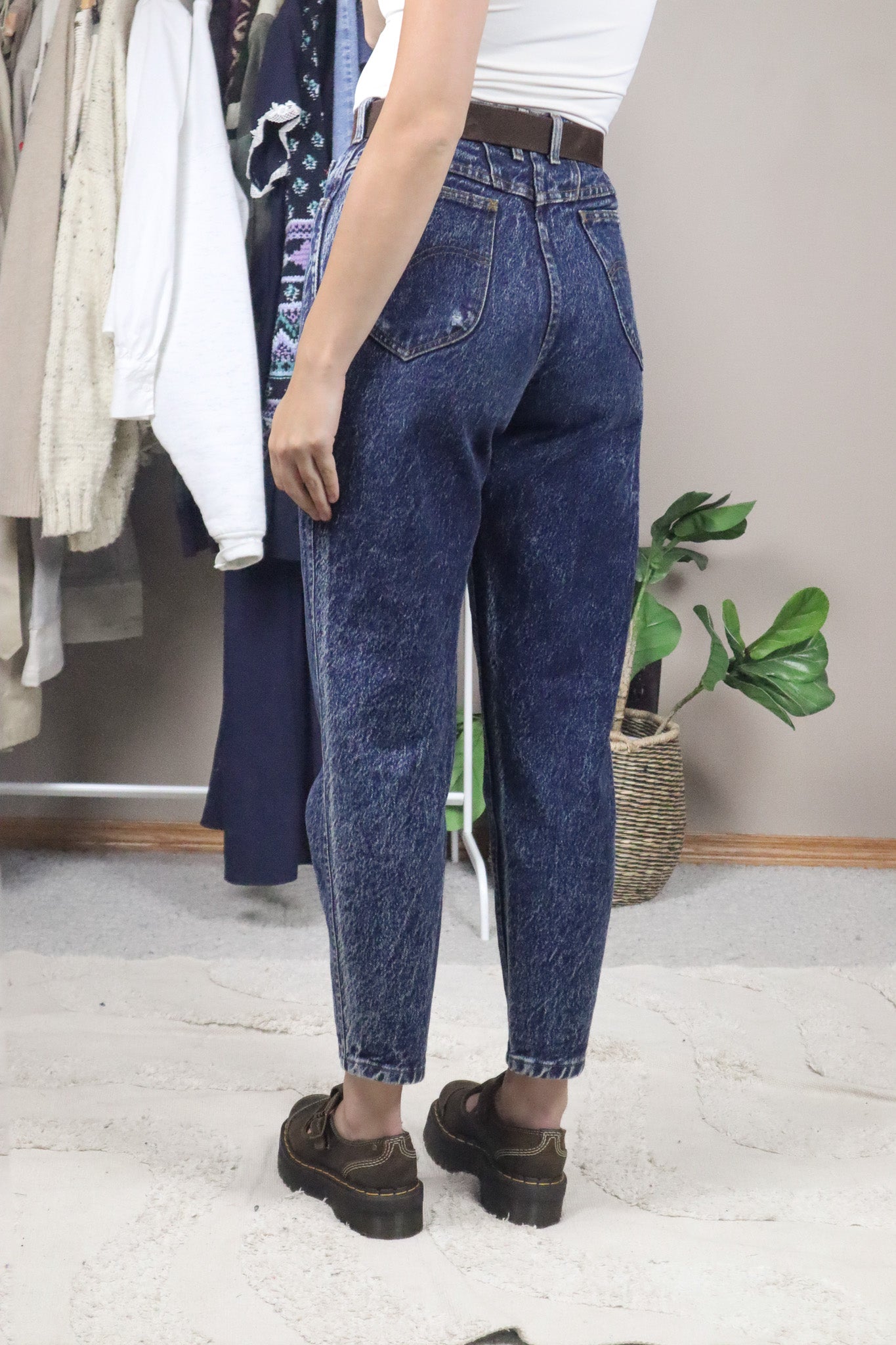 Made in USA x Vintage x Lee Acid Wash Jeans (2)