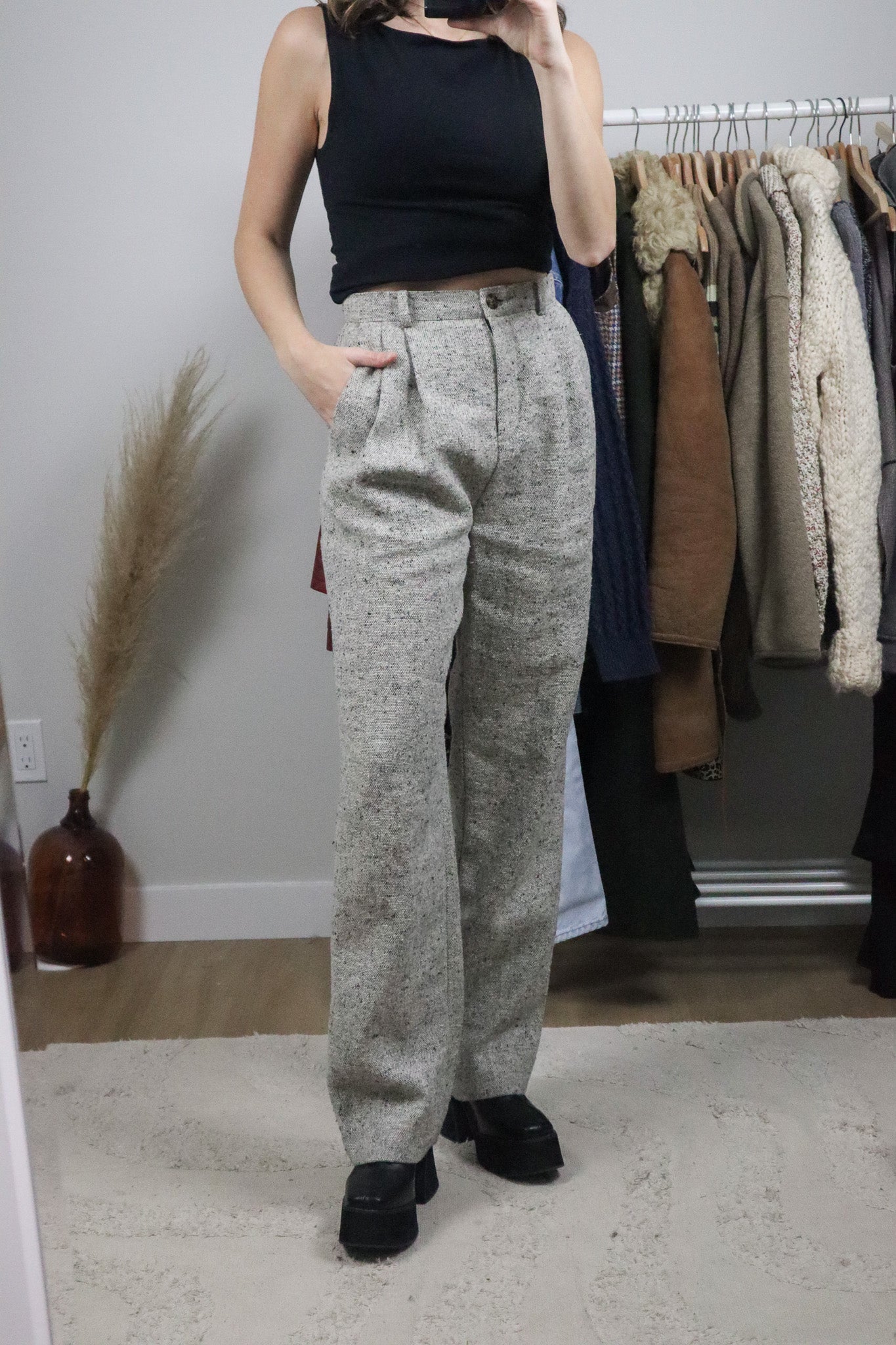 Deadstock x Tory Burch x Linen & Wool Blend Pants (4)