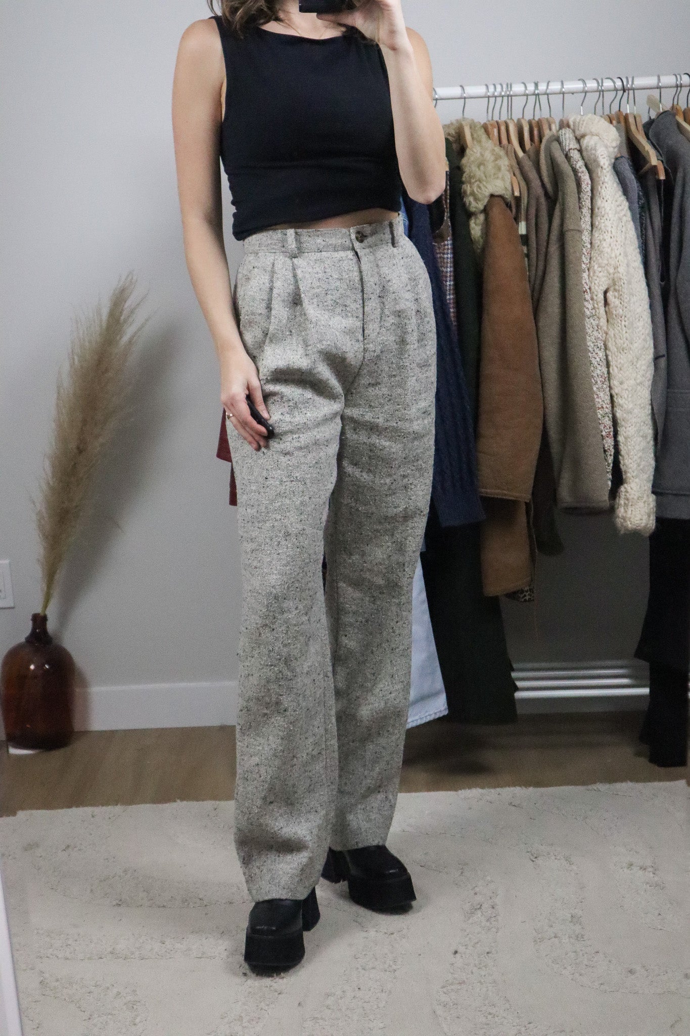 Deadstock x Tory Burch x Linen & Wool Blend Pants (4)