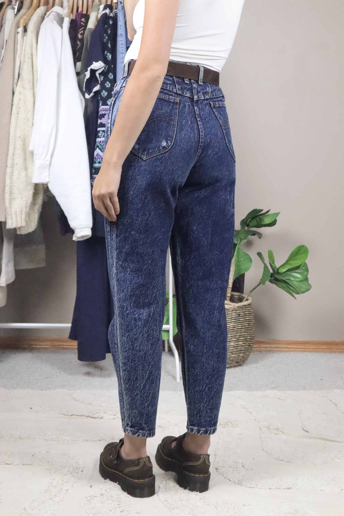 Made in USA x Vintage x Lee Acid Wash Jeans (2)