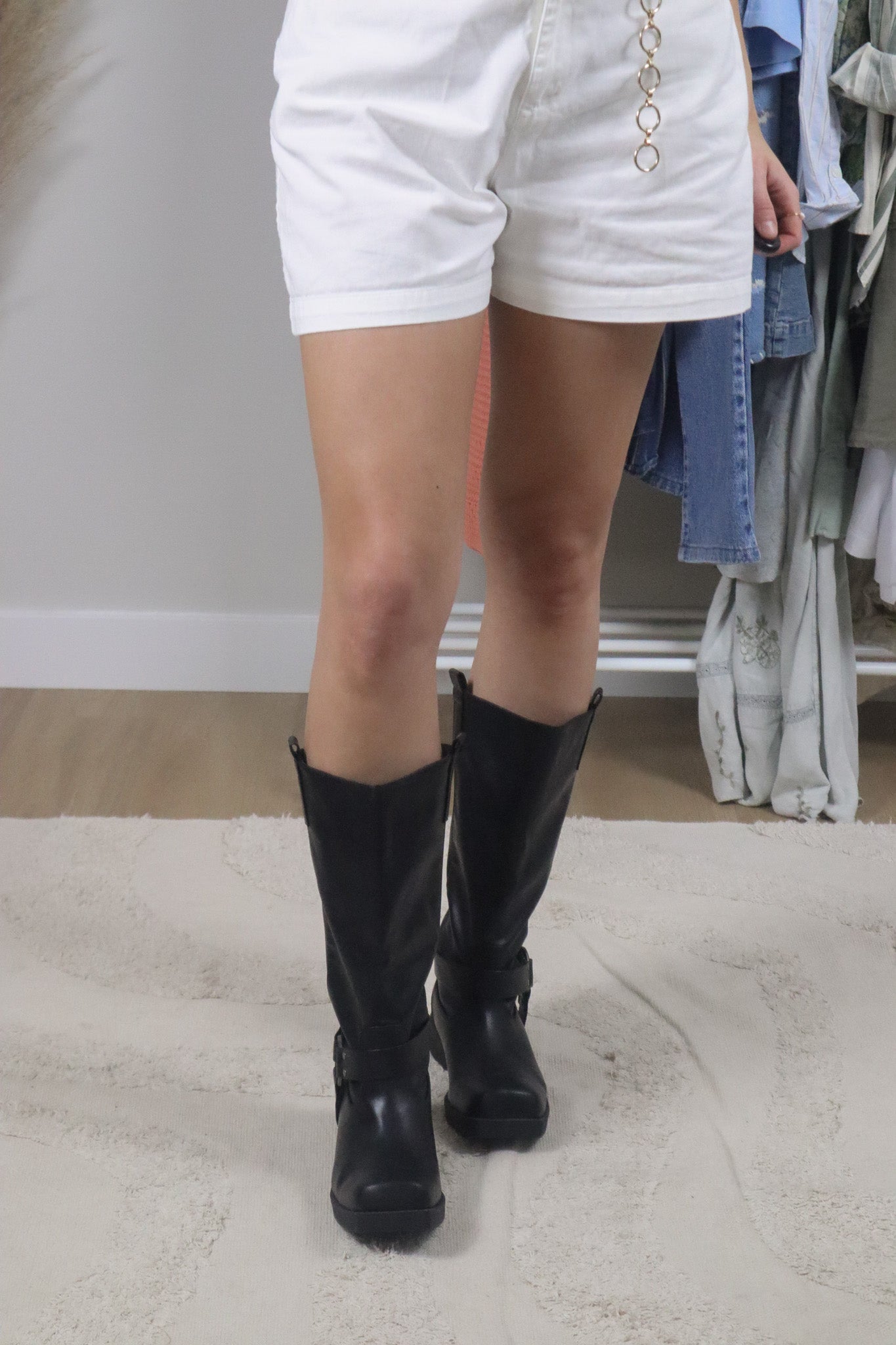 Modern x Faux Leather Moto Boots (7)