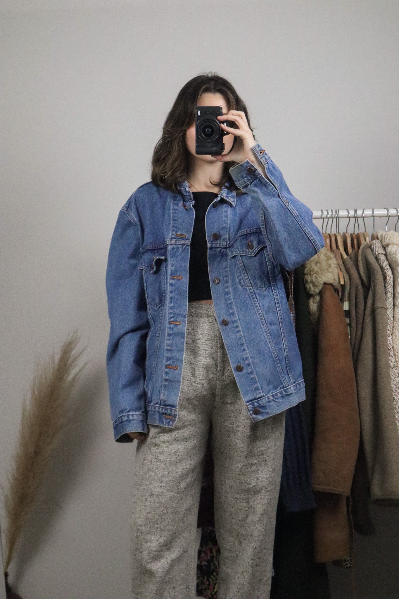 Made in Canada x Vintage x Levi's Denim Trucker Jacket (L)