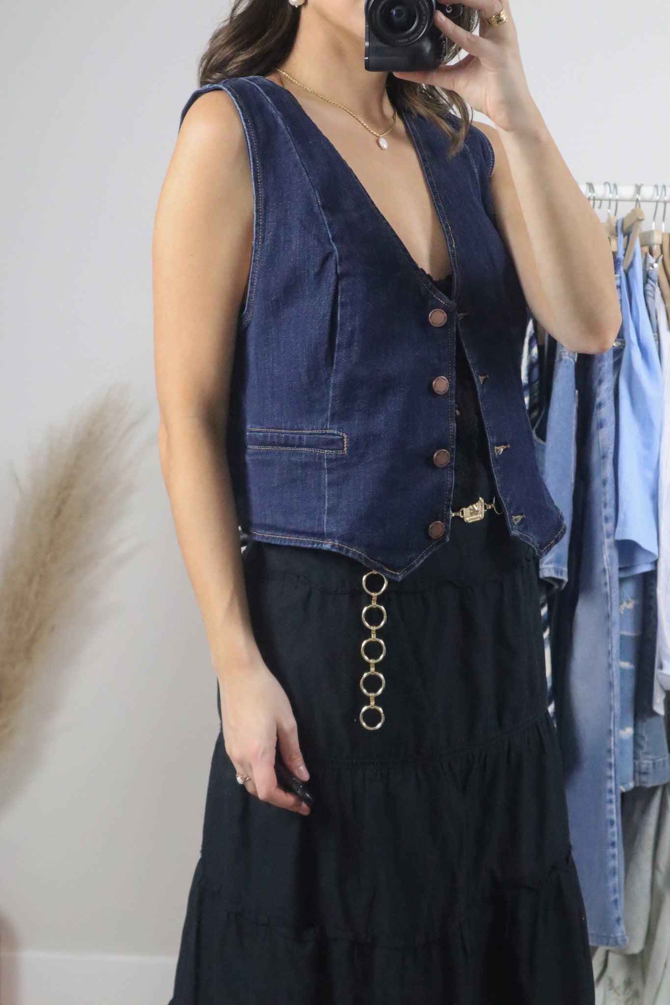 Modern x Denim Vest (L)