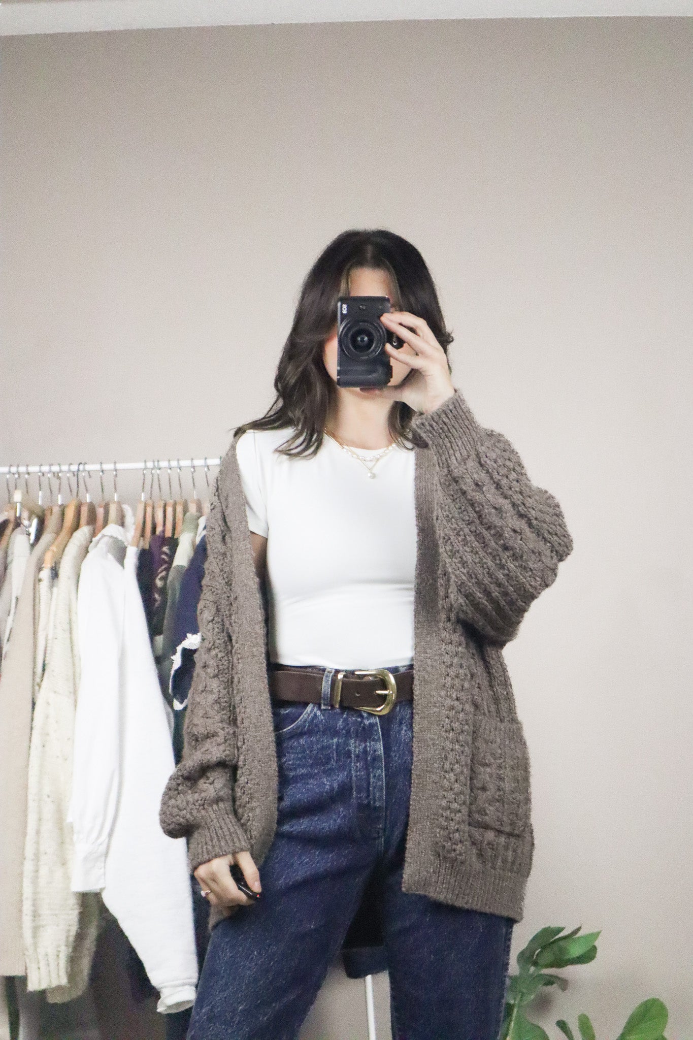 Wilfred x Wool Blend Chunky Cardigan (XS-M)