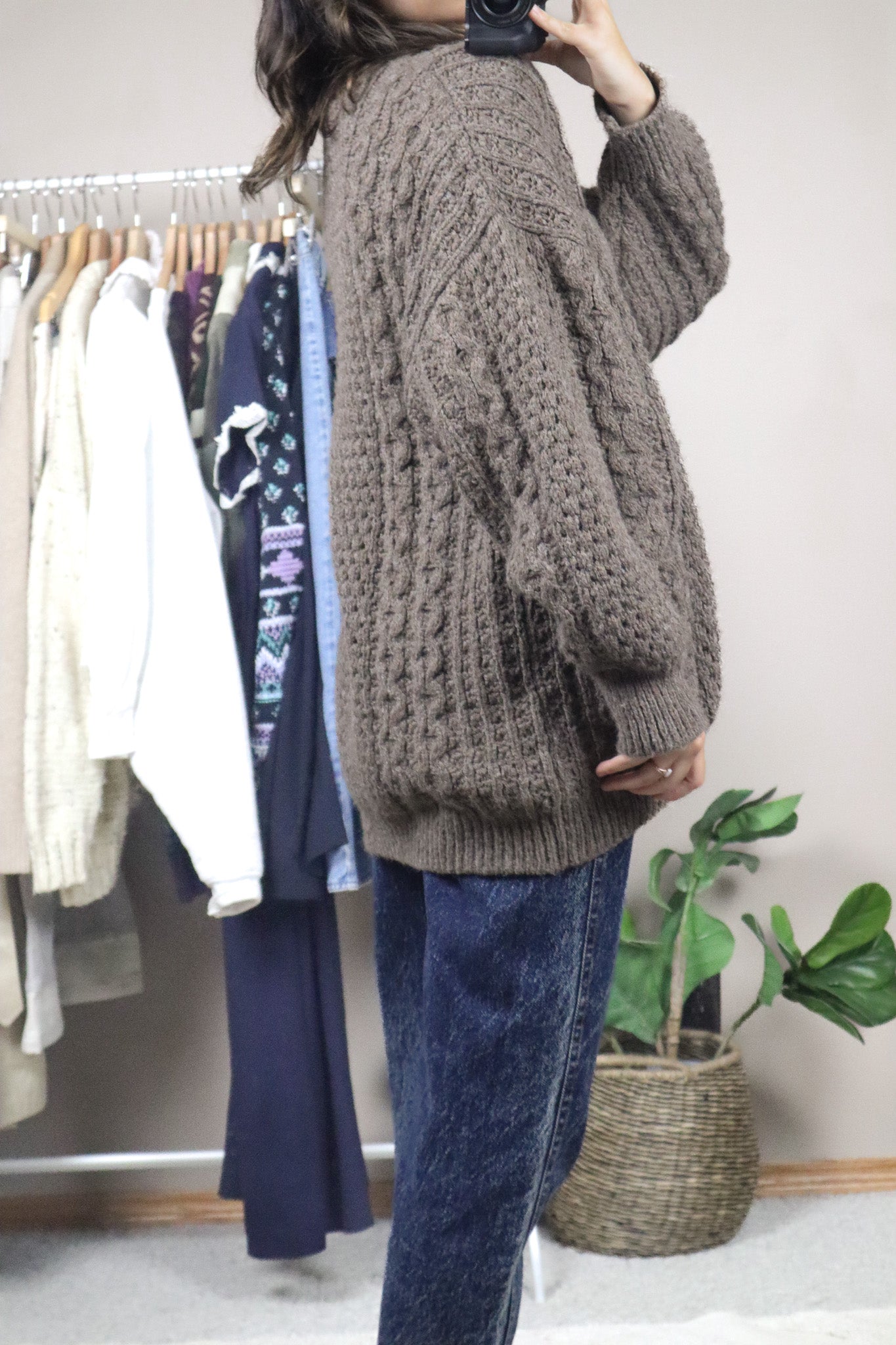 Wilfred x Wool Blend Chunky Cardigan (XS-M)