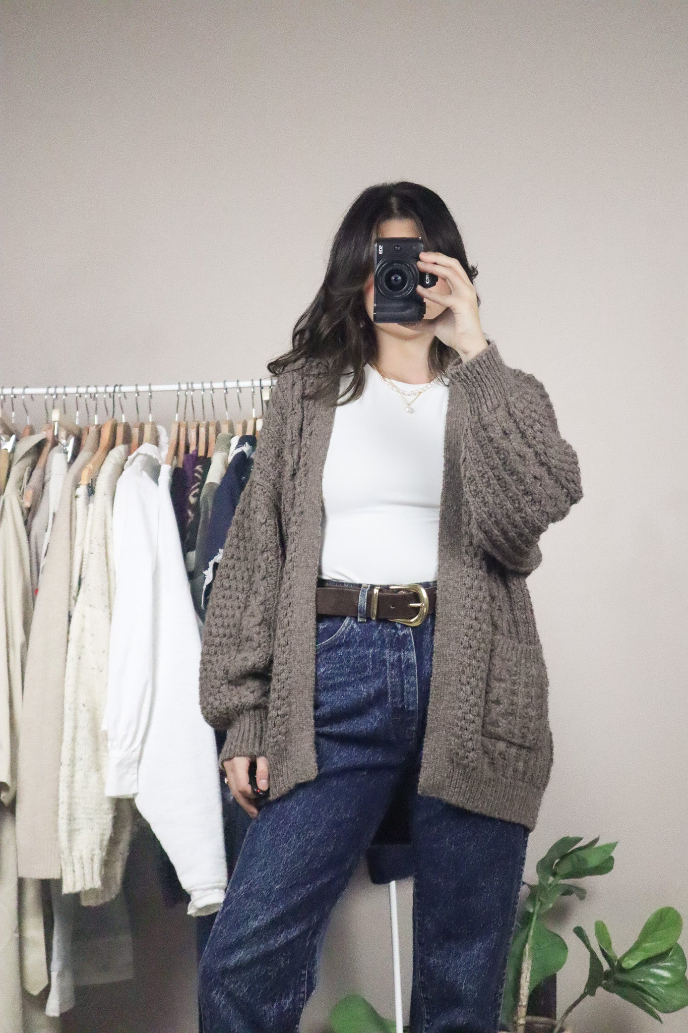 Wilfred x Wool Blend Chunky Cardigan (XS-M)