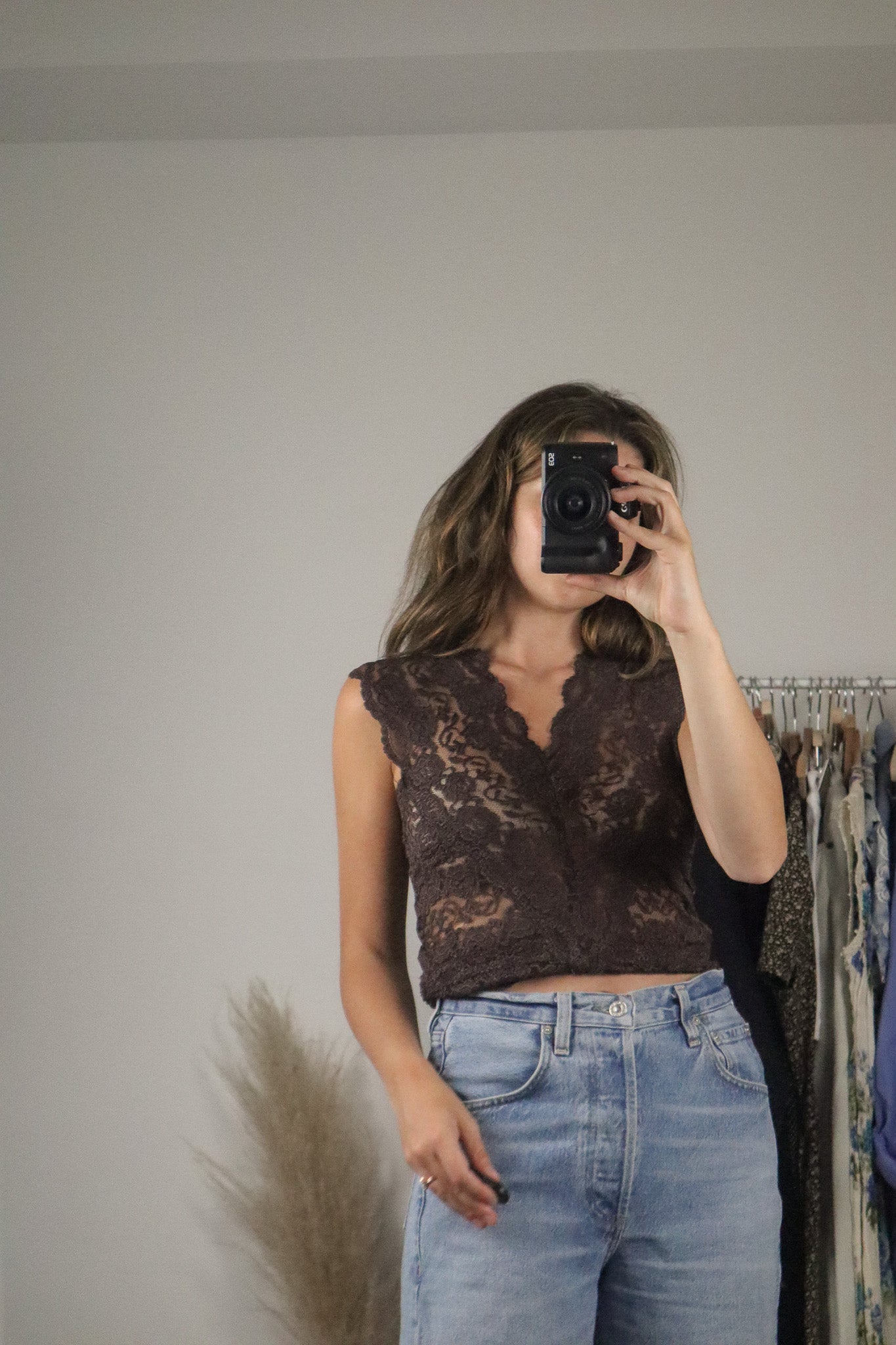 Vintage x Lace Tank (S)