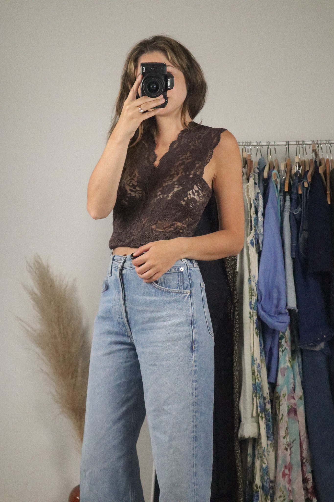 Vintage x Lace Tank (S)