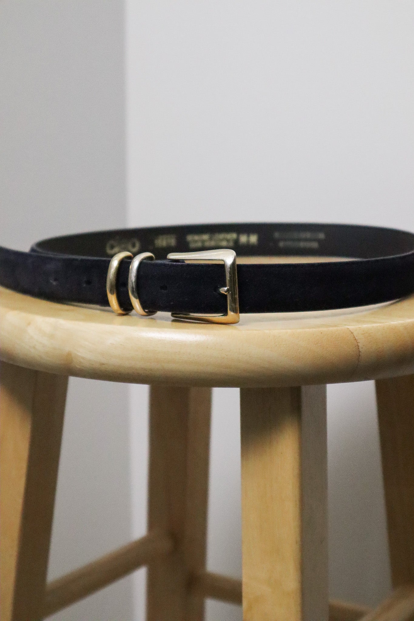 Made in Canada x Vintage x Suede Belt (S/M)