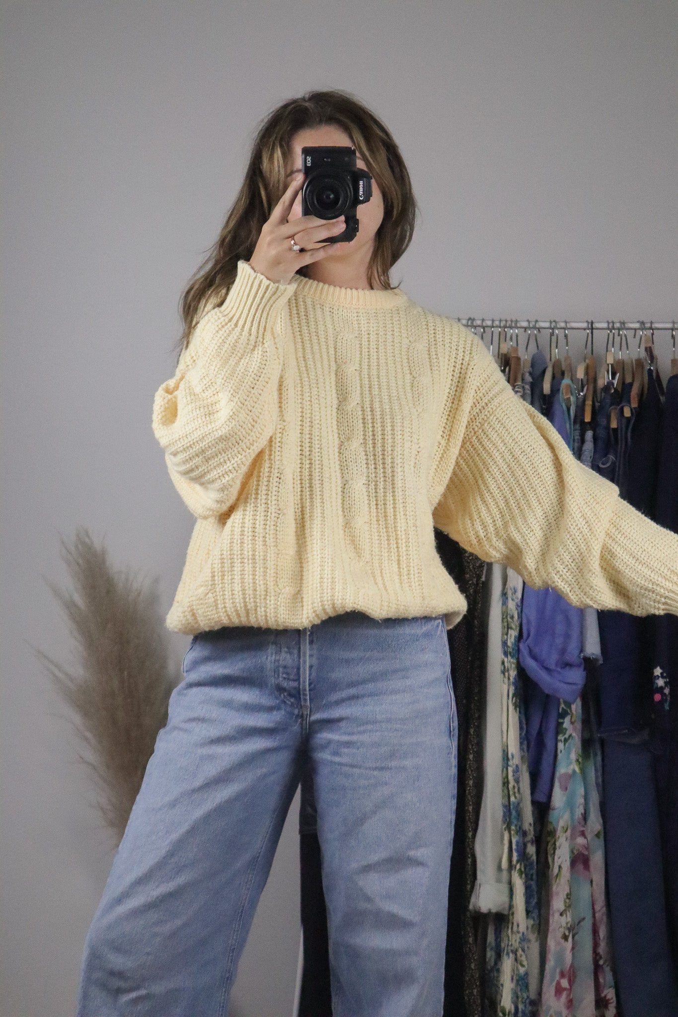 Vintage x Chunky Knit (M/L)