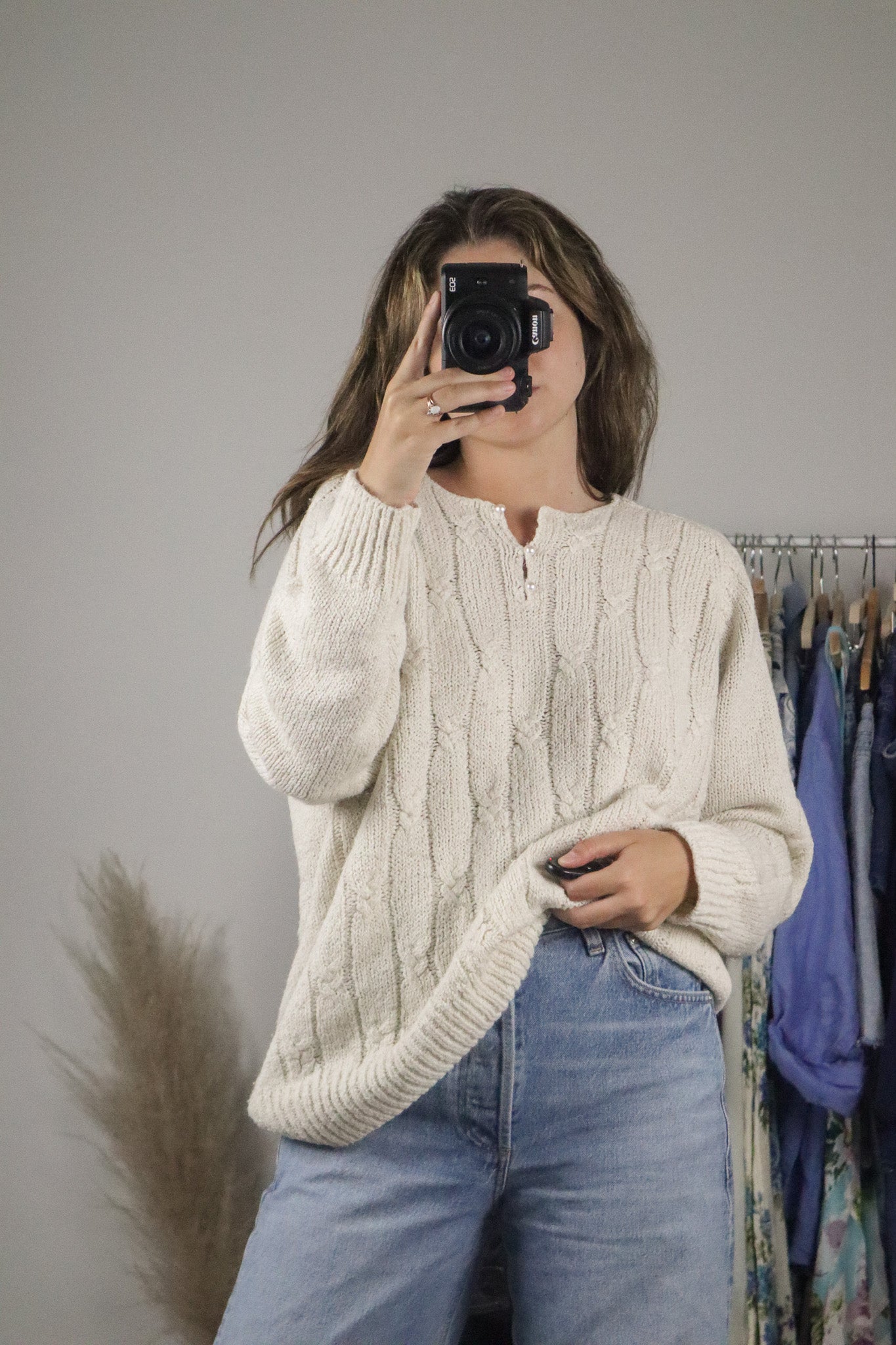 Vintage x Cream Knit (M/L)