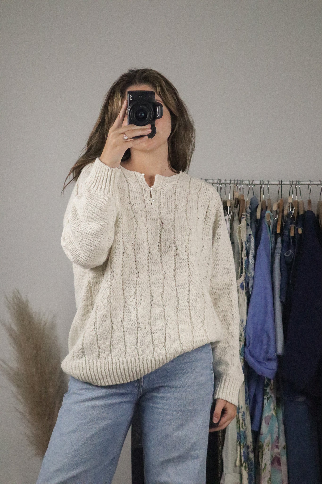Vintage x Cream Knit (M/L)