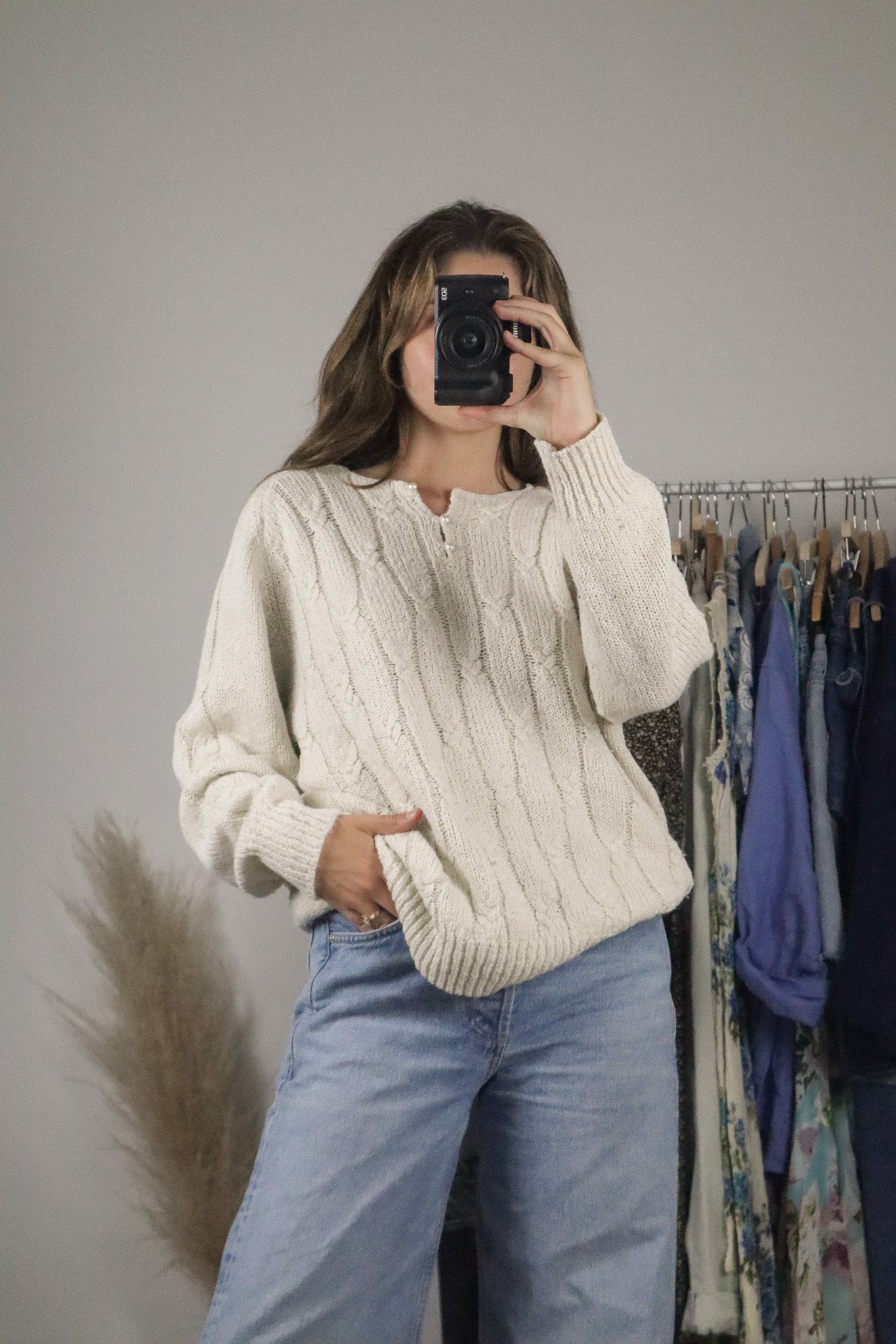 Vintage x Cream Knit (M/L)
