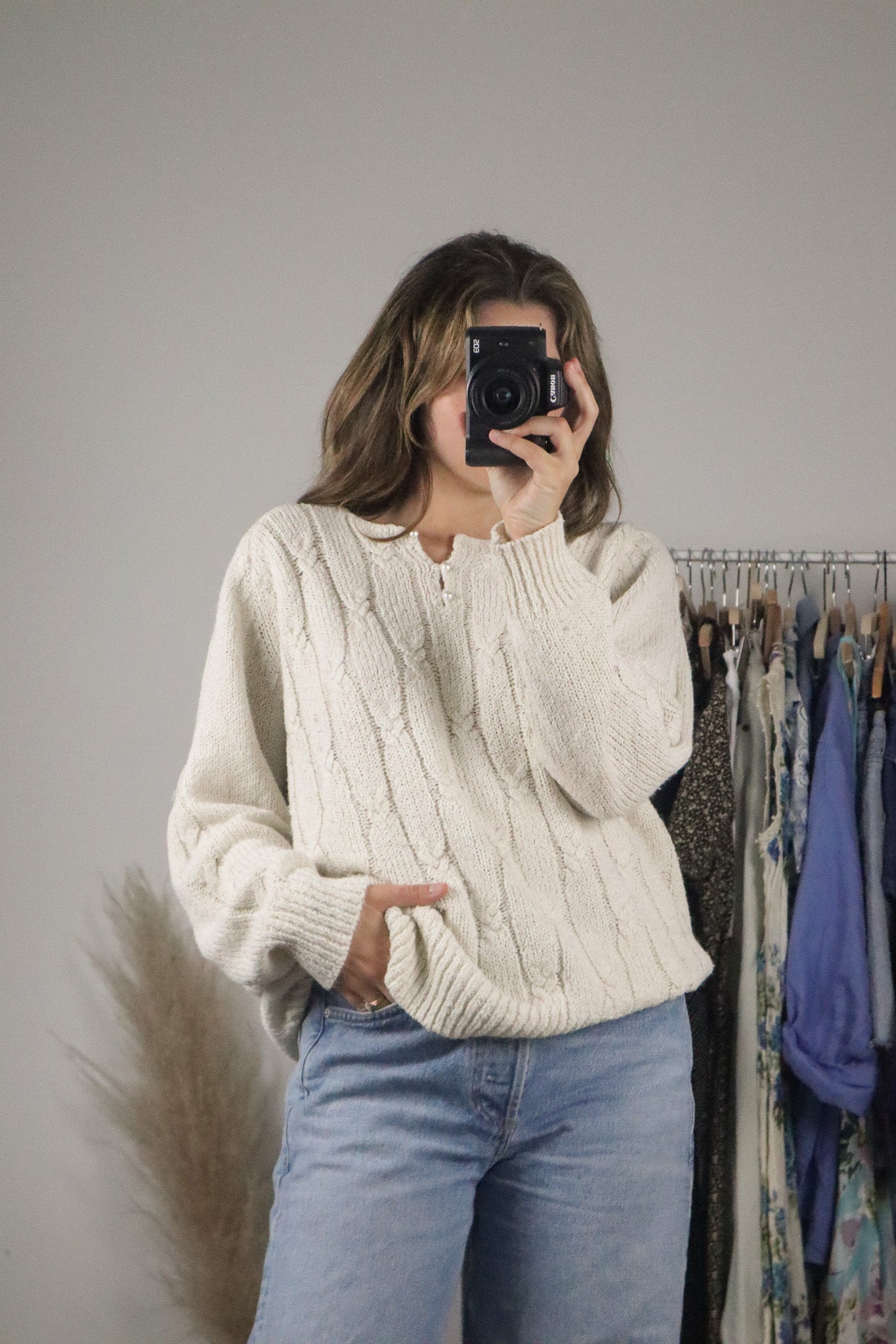 Vintage x Cream Knit (M/L)