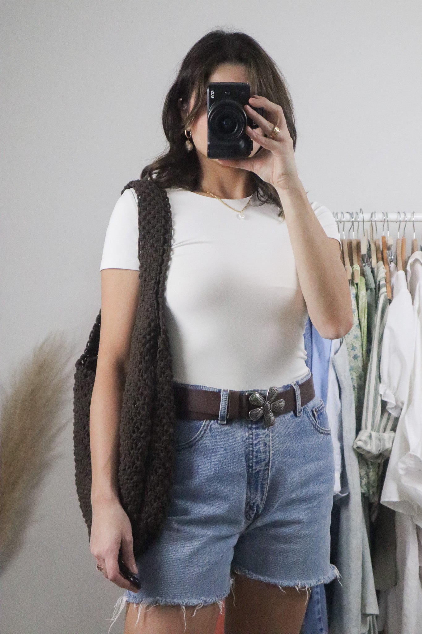 Modern x Deadstock x Cotton Crochet Hobo Bag