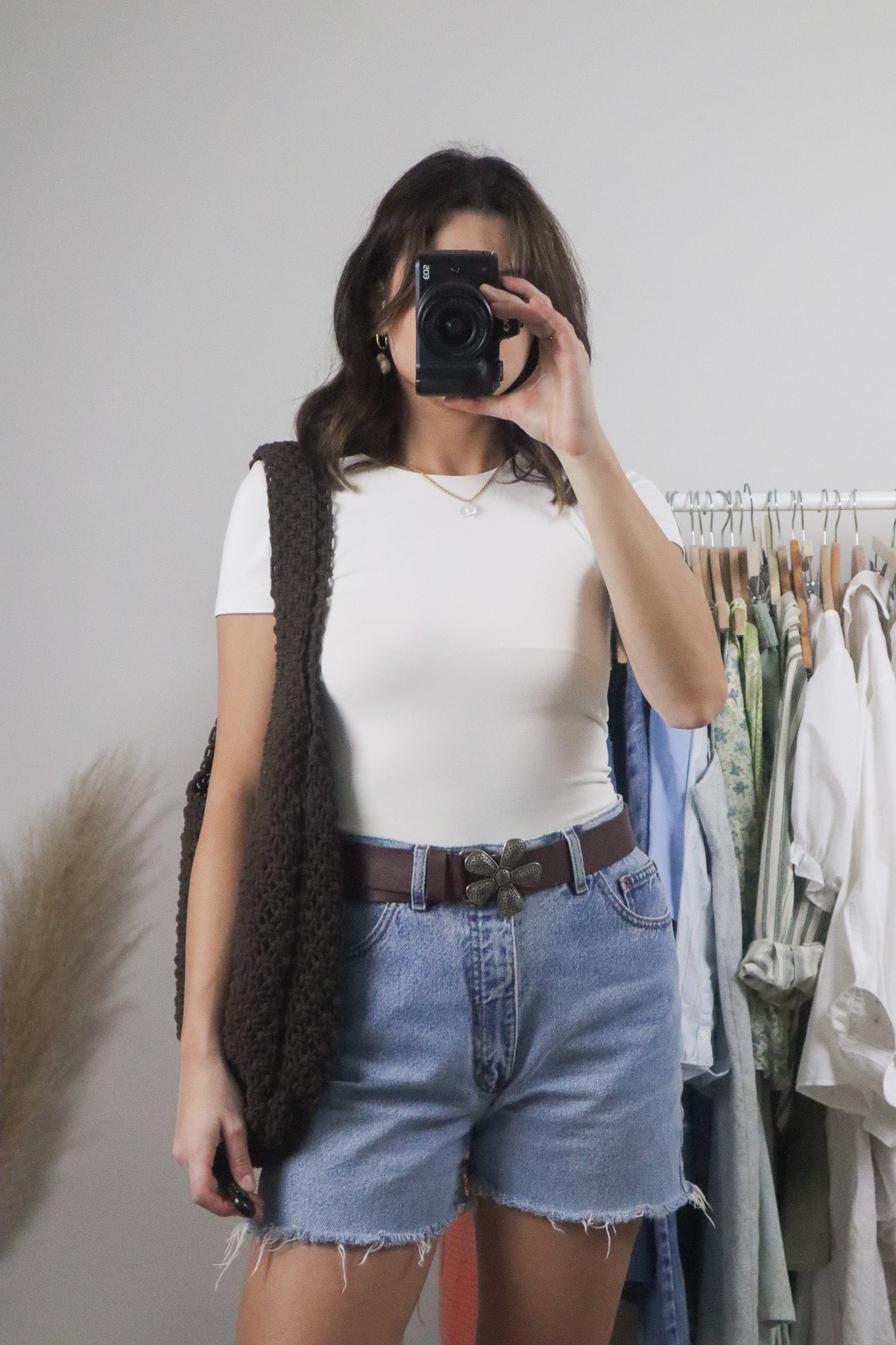 Modern x Deadstock x Cotton Crochet Hobo Bag
