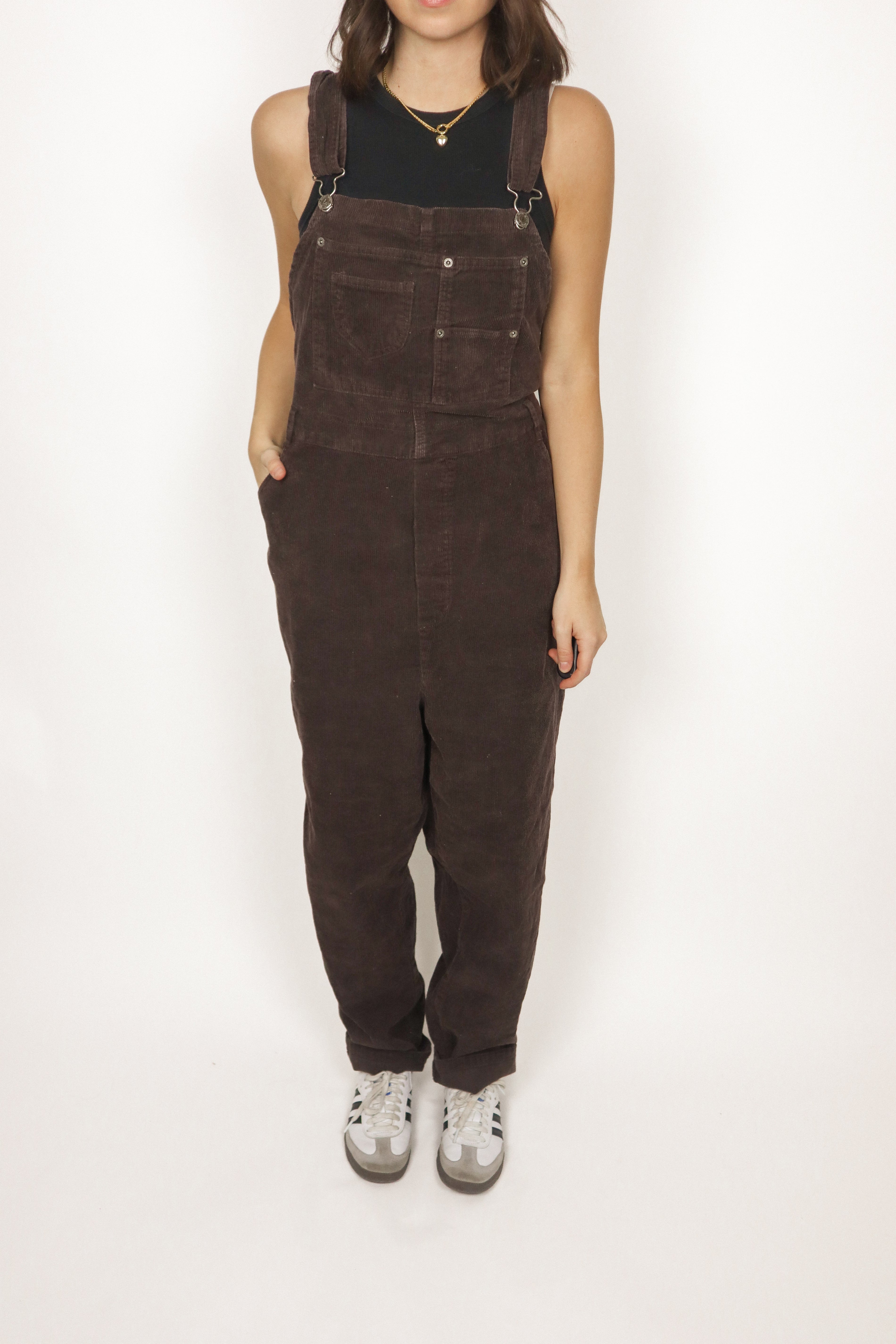Vintage x Corduroy Overalls (L/XL)