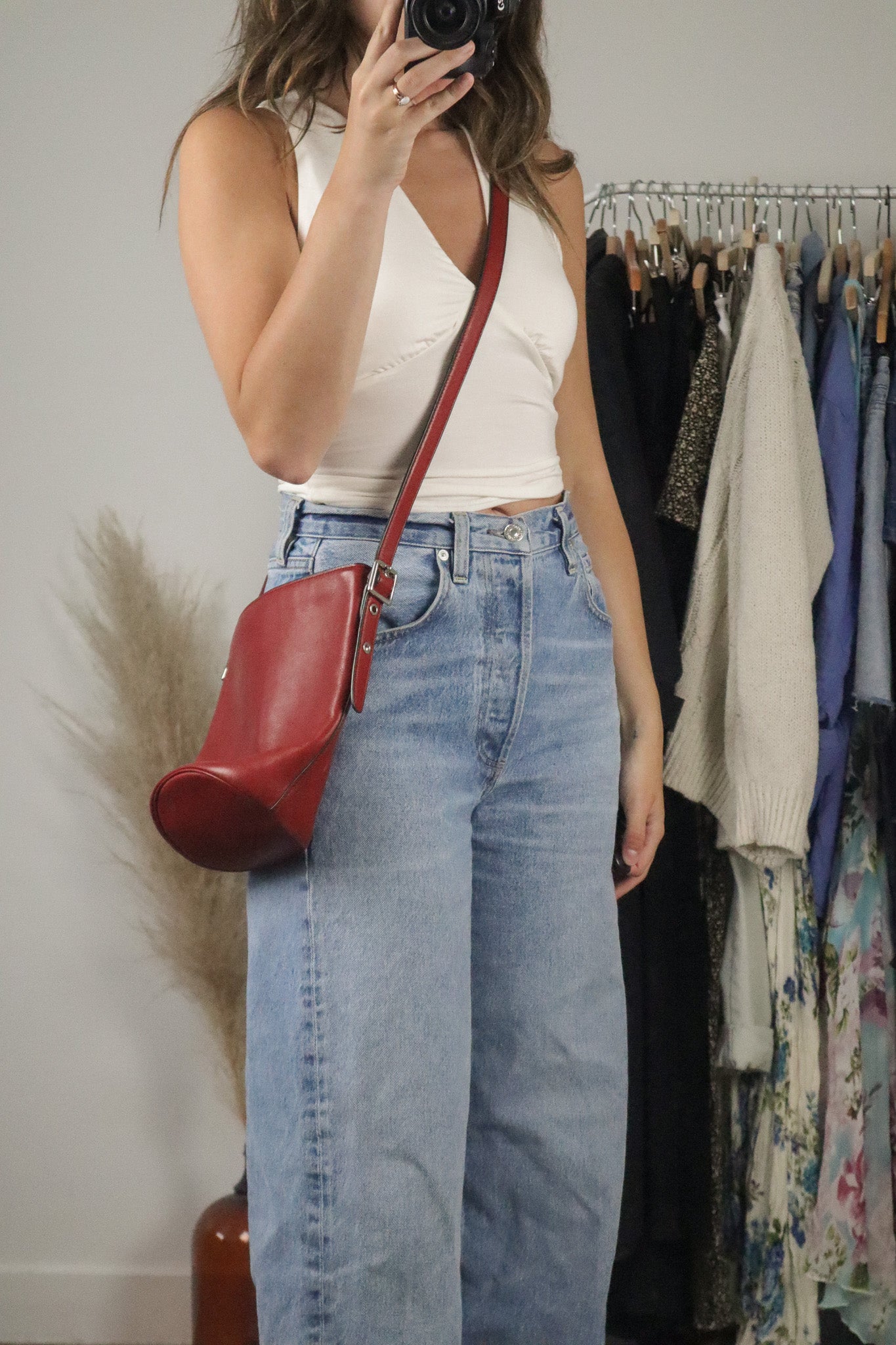 Coach x Leather Bucket Bag