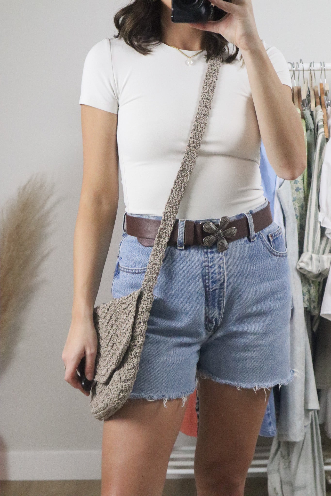 Vintage x Crochet Purse