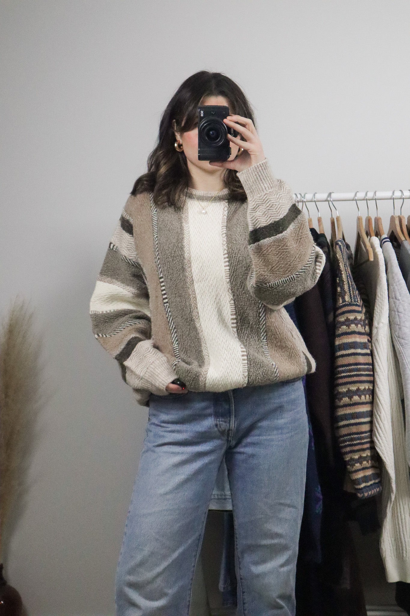 Made in Italy x Vintage x Wool Textured Knit (L)