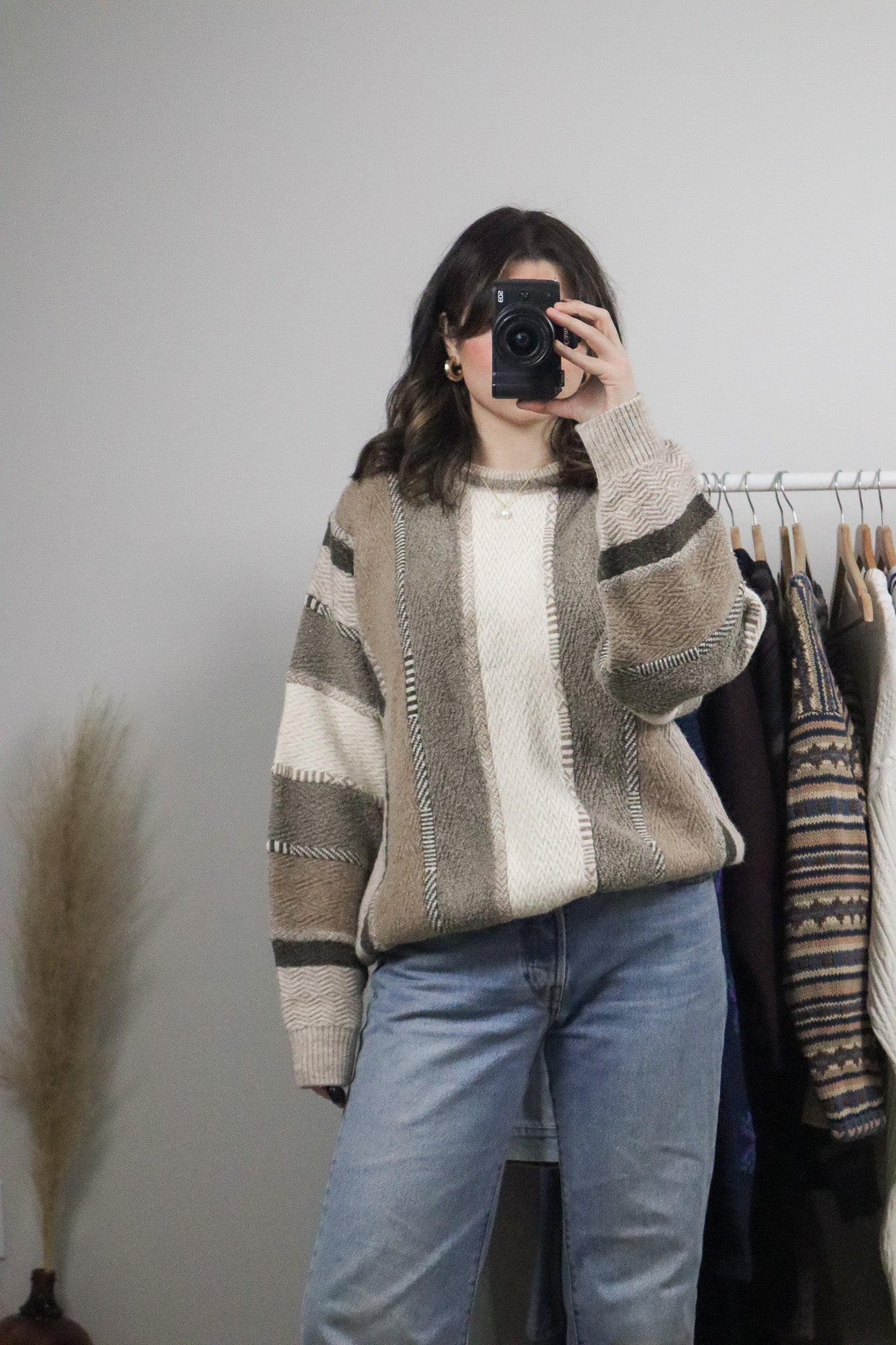 Made in Italy x Vintage x Wool Textured Knit (L)
