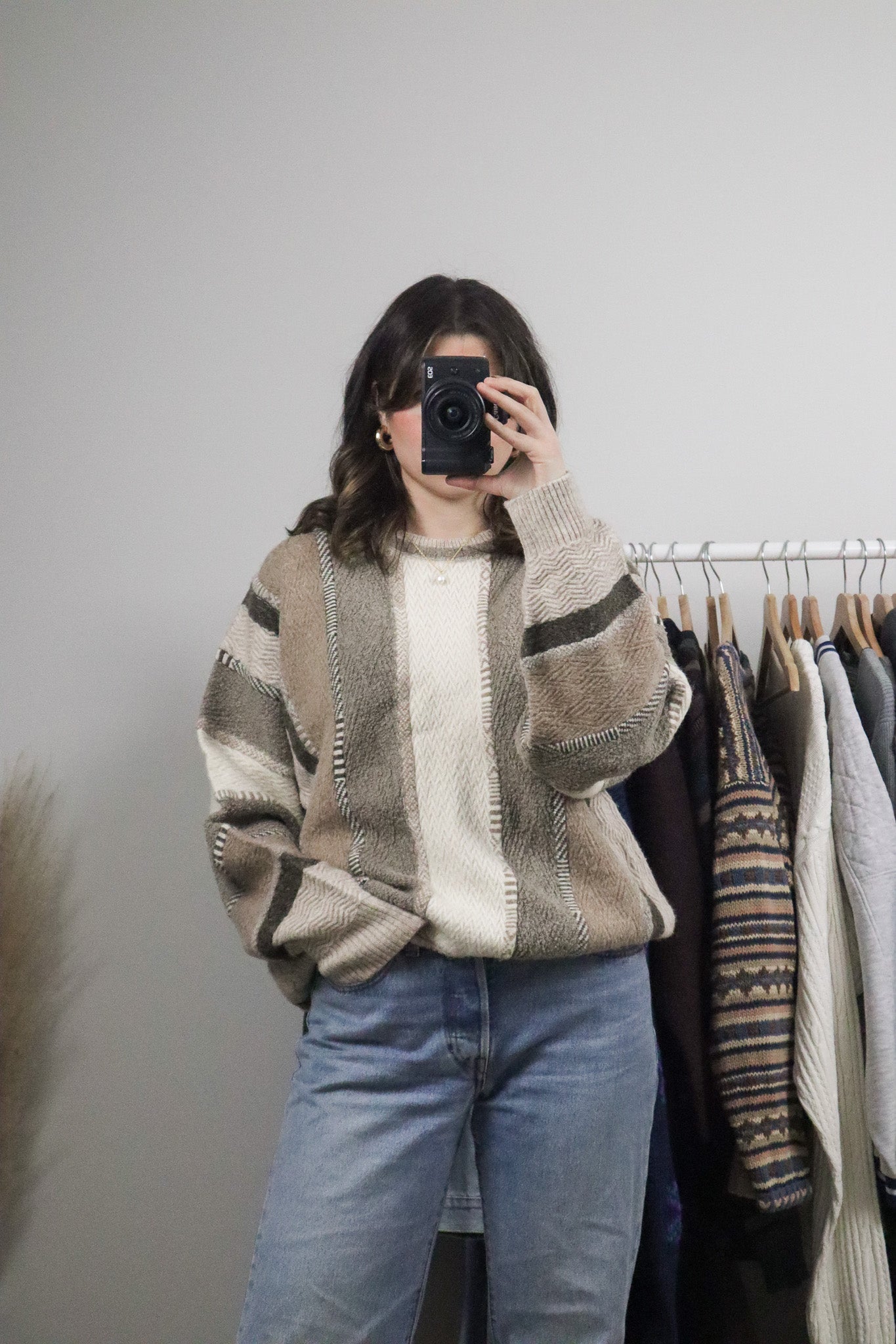 Made in Italy x Vintage x Wool Textured Knit (L)