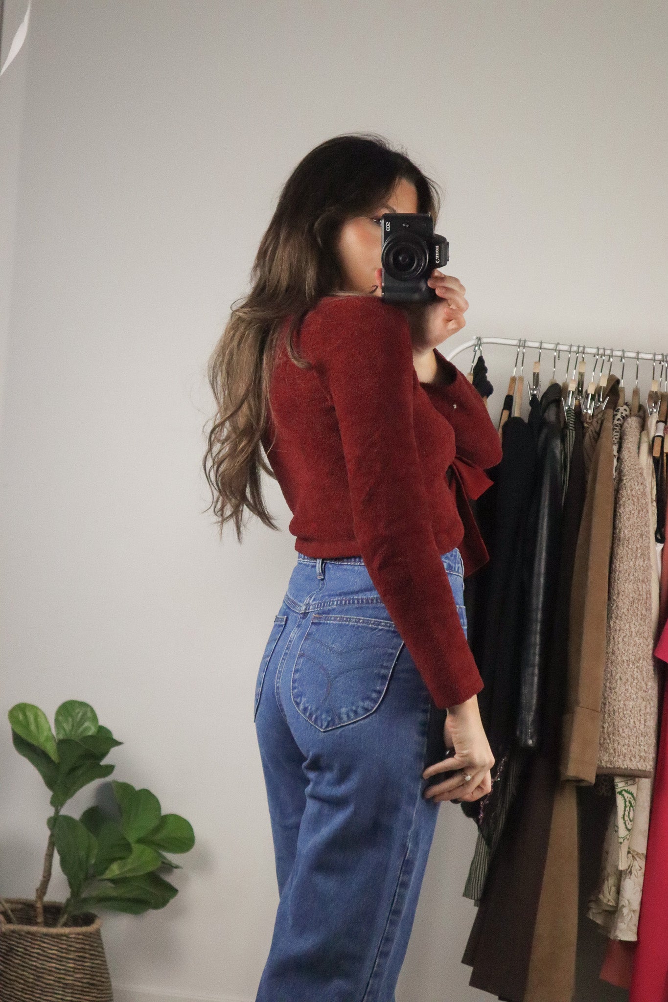Modern x Cropped Front Tie Top (XS)