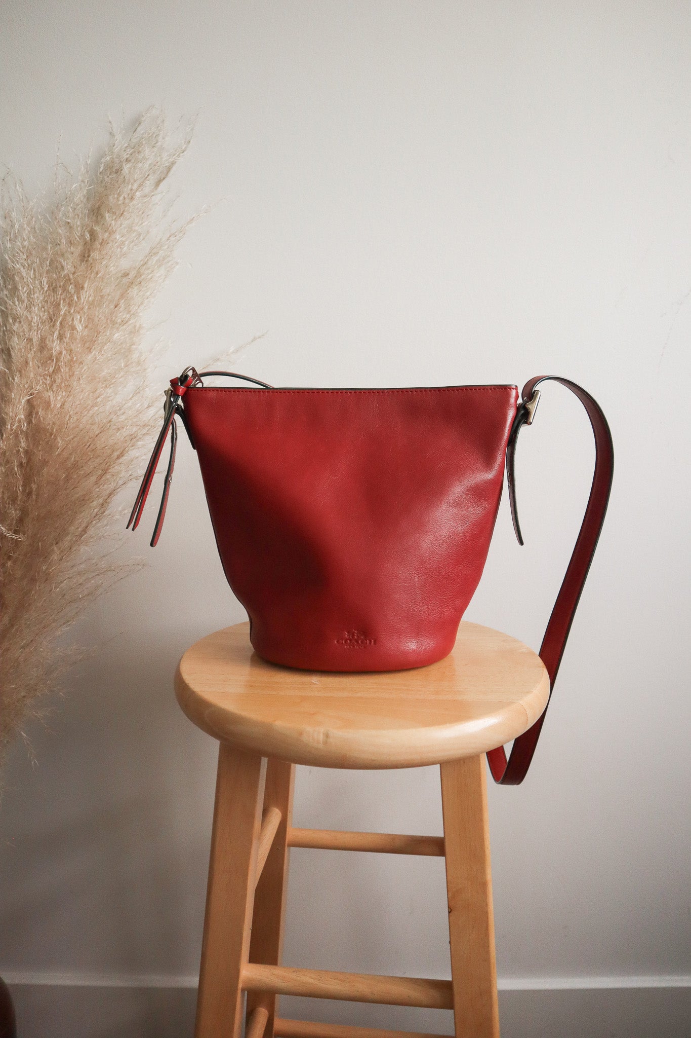 Coach x Leather Bucket Bag