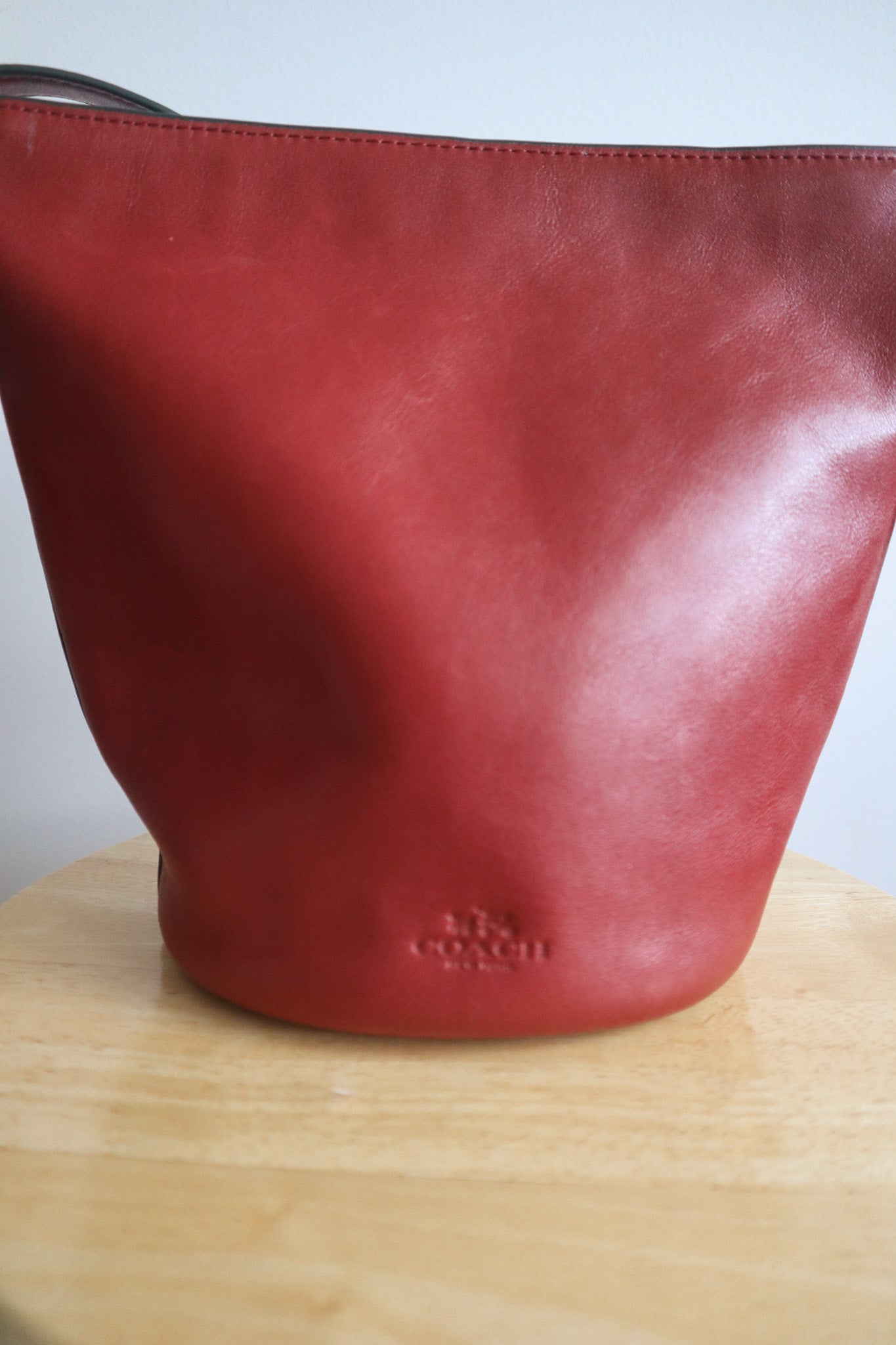 Coach x Leather Bucket Bag