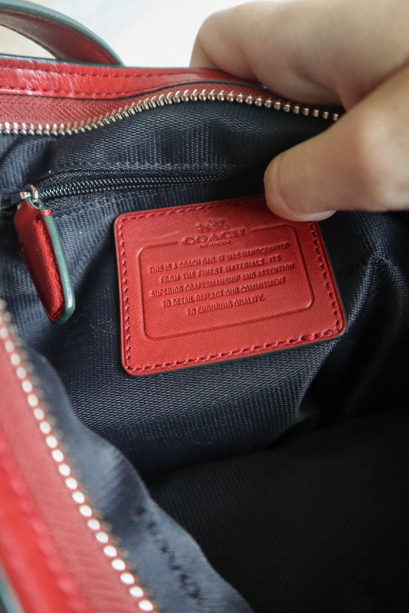 Coach x Leather Bucket Bag