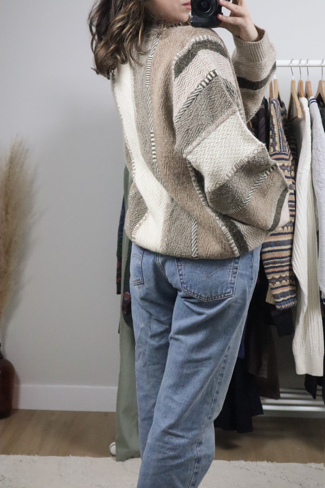 Made in Italy x Vintage x Wool Textured Knit (L)